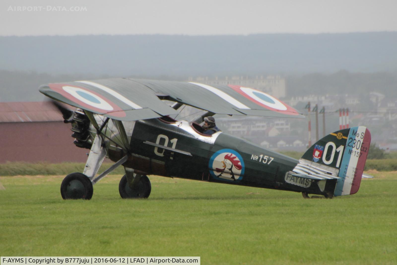 F-AYMS, 1949 Morane-Saulnier MS-230 C/N 1076, at compiègne