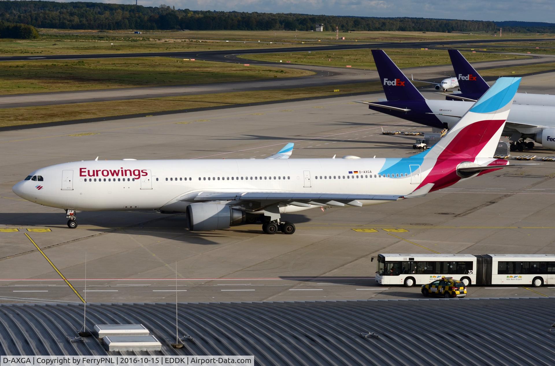 D-AXGA, 2003 Airbus A330-203 C/N 530, Eurowings A332 departing for BKK.