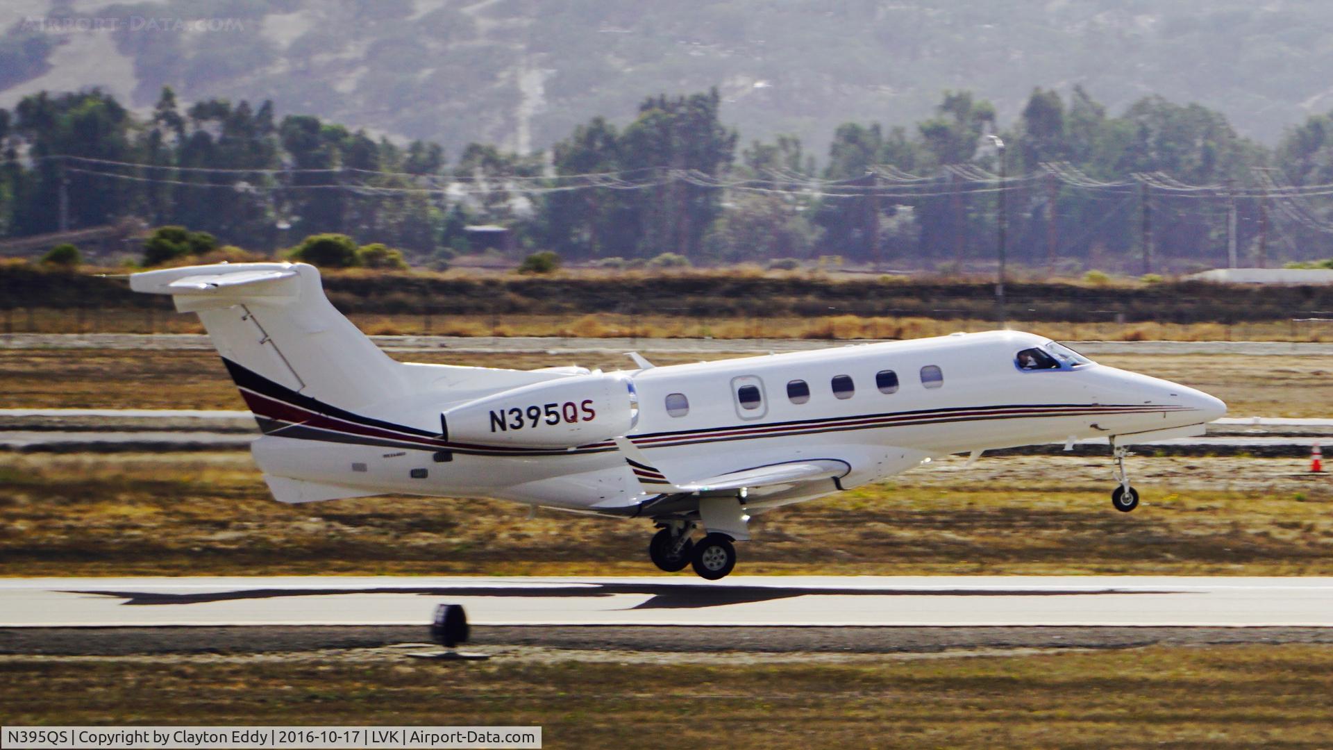 N395QS, 1998 Cessna 560 Citation Ultra C/N 560-0496, Departing LVK. 2016.