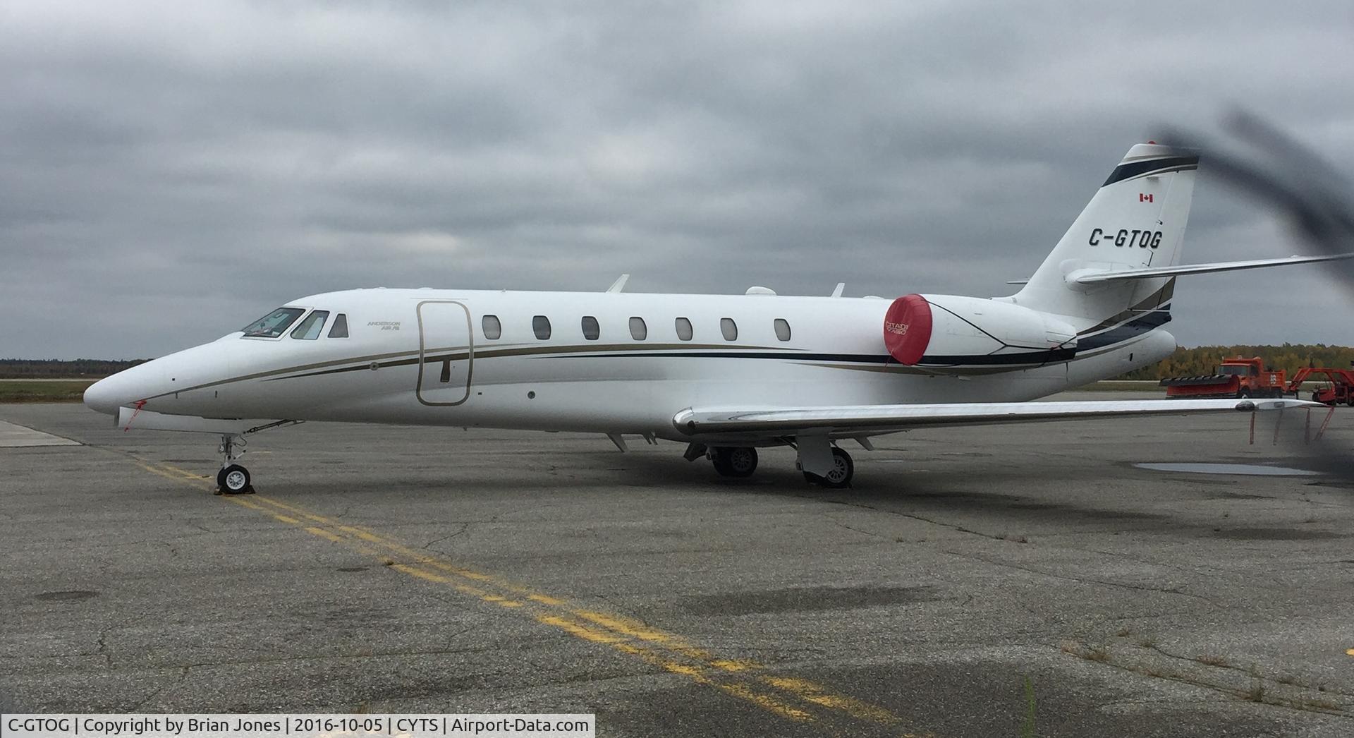 C-GTOG, 2007 Cessna 560XL Citation Excel C/N 560-5729, On the tarmac at Victor Power Airport, Timmins Ontario
Oct 5 2016