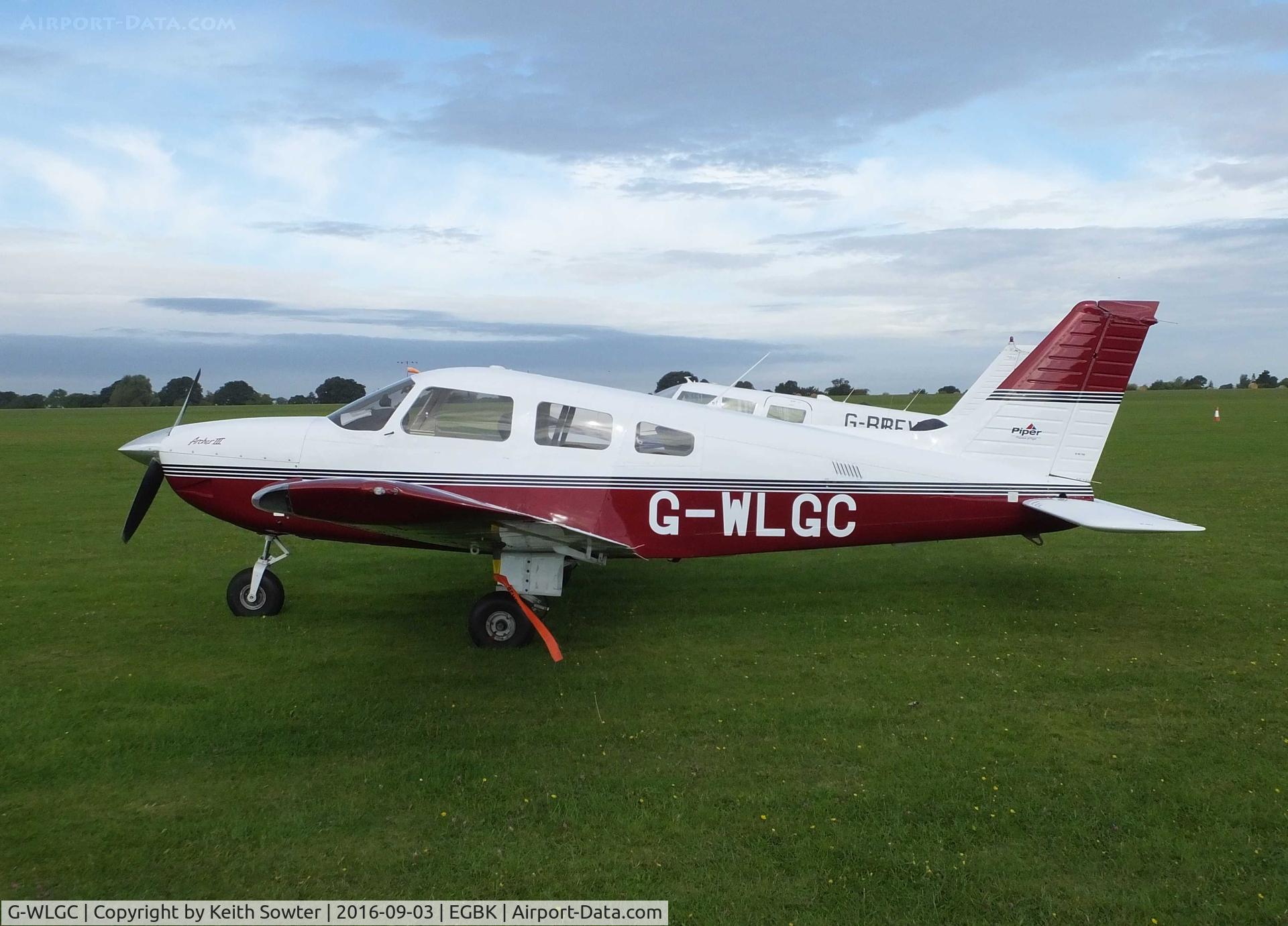 G-WLGC, 2001 Piper PA-28-181 Cherokee Archer III C/N 2843484, LAA FLY-IN