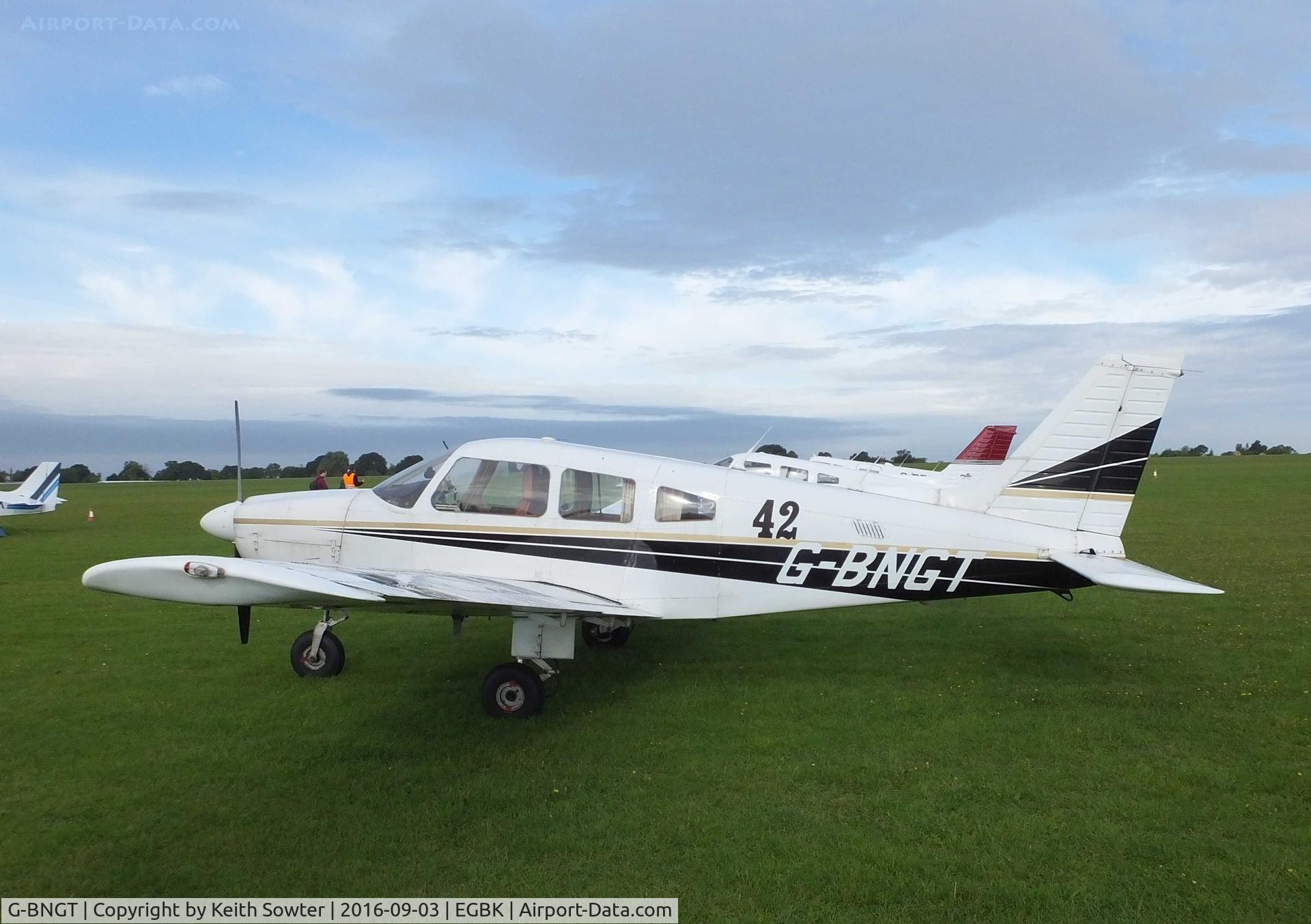 G-BNGT, 1985 Piper PA-28-181 Cherokee Archer II C/N 28-8590036, LAA FLY-IN