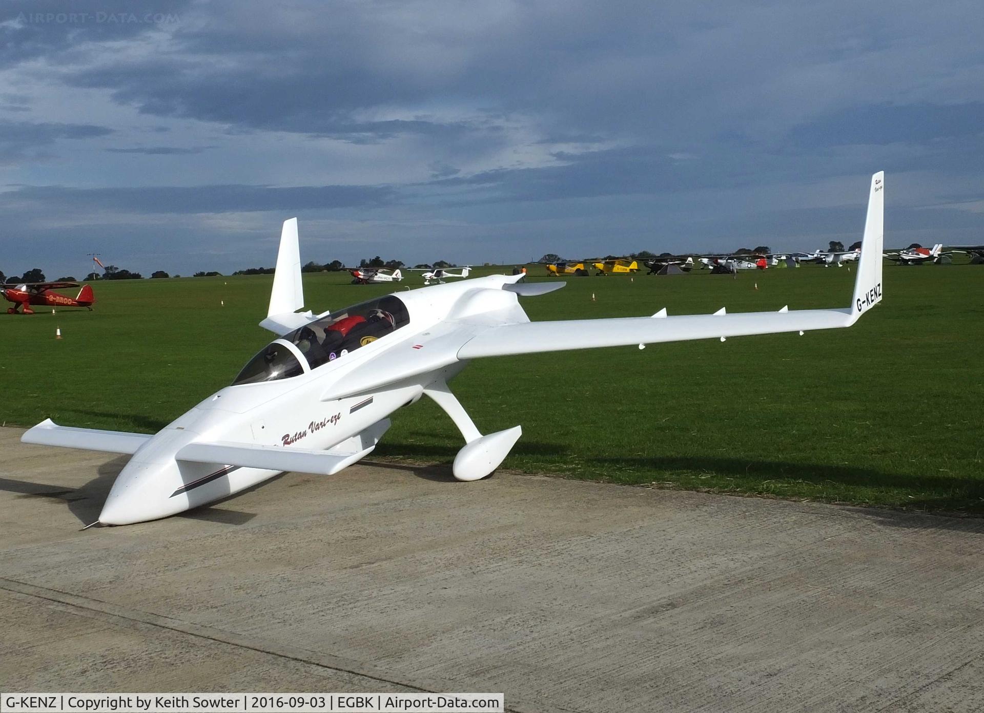 G-KENZ, 1987 Rutan VariEze C/N PFA 074-10960, LAA FLY-IN