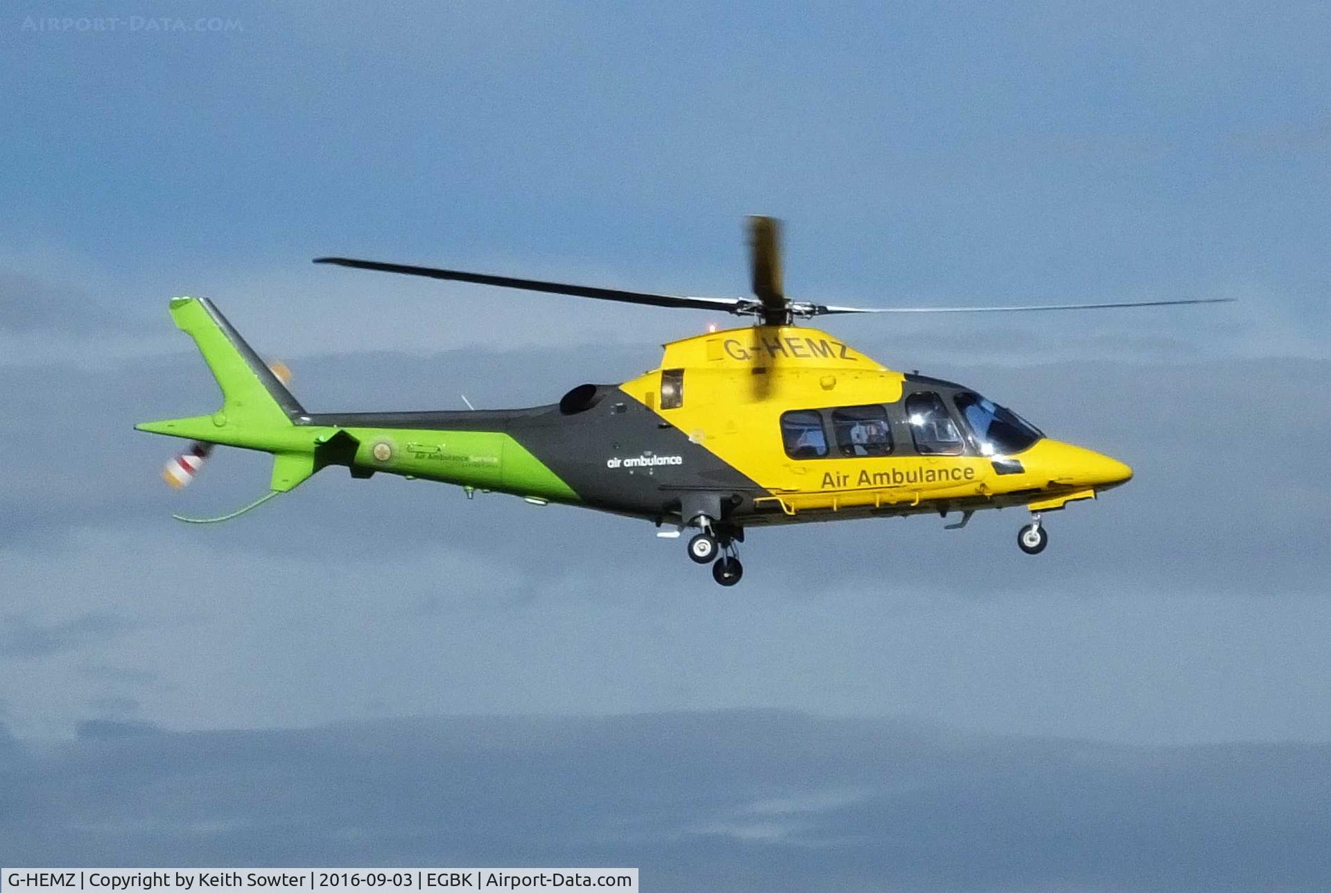 G-HEMZ, 2009 Agusta A-109S Grand C/N 22156, LAA FLY-IN