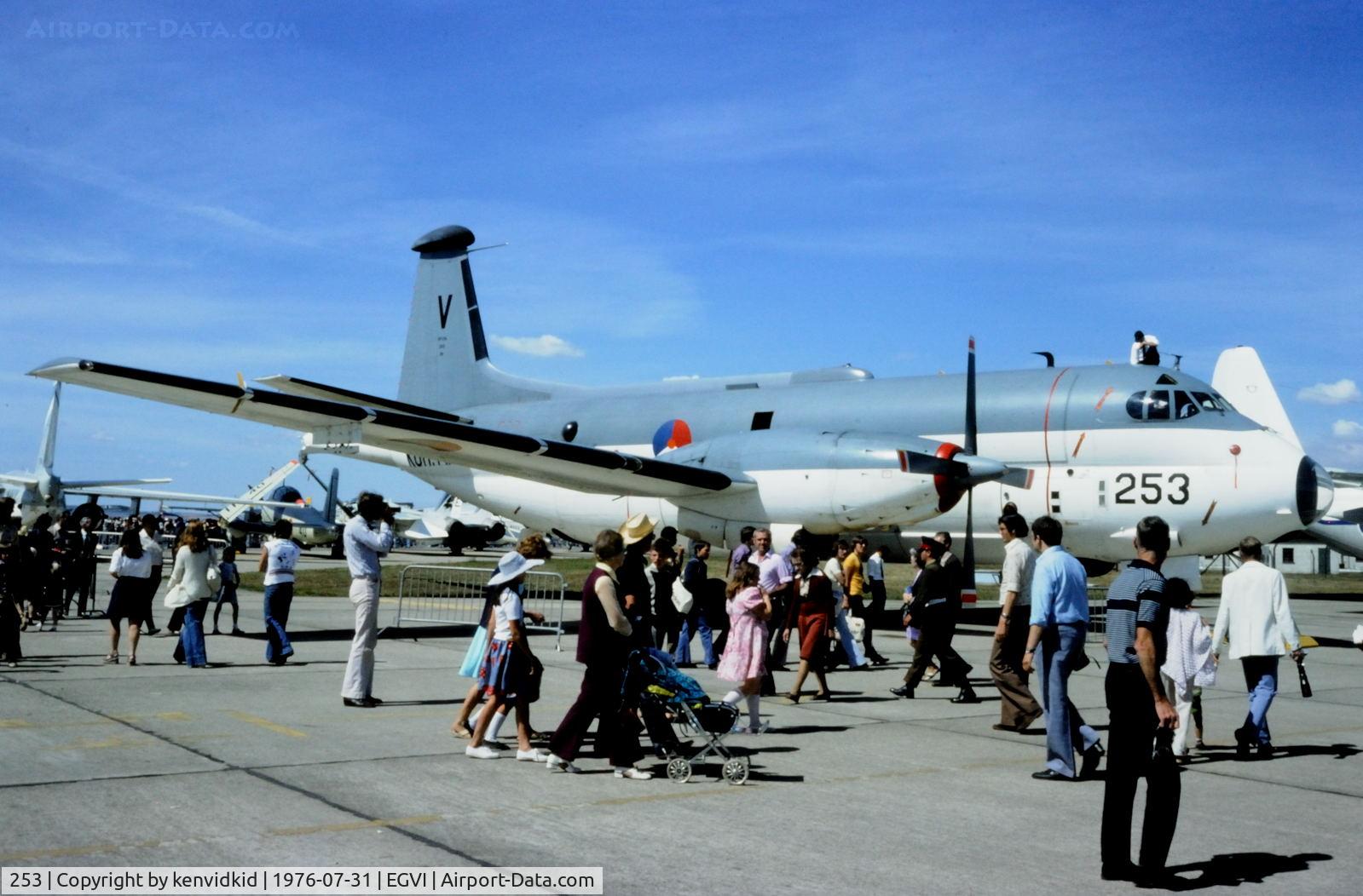 253, 1969 Breguet SP-13A Atlantic C/N 58, At the 1976 International Air Tattoo Greenham Common, copied from slide.