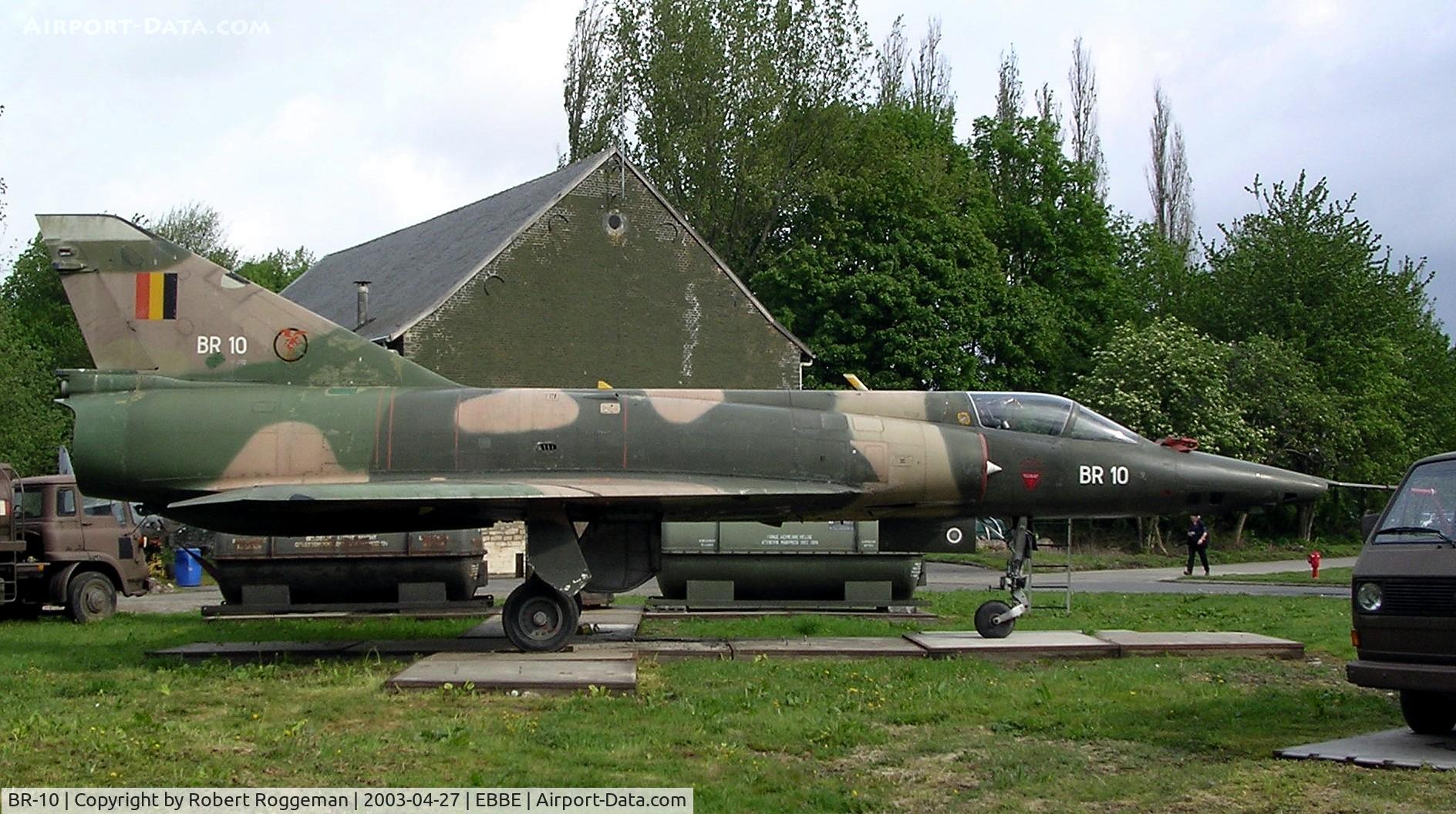 BR-10, Dassault Mirage 5BR C/N 310, PRESERVED.FIRST WING HISTORICAL CENTER.