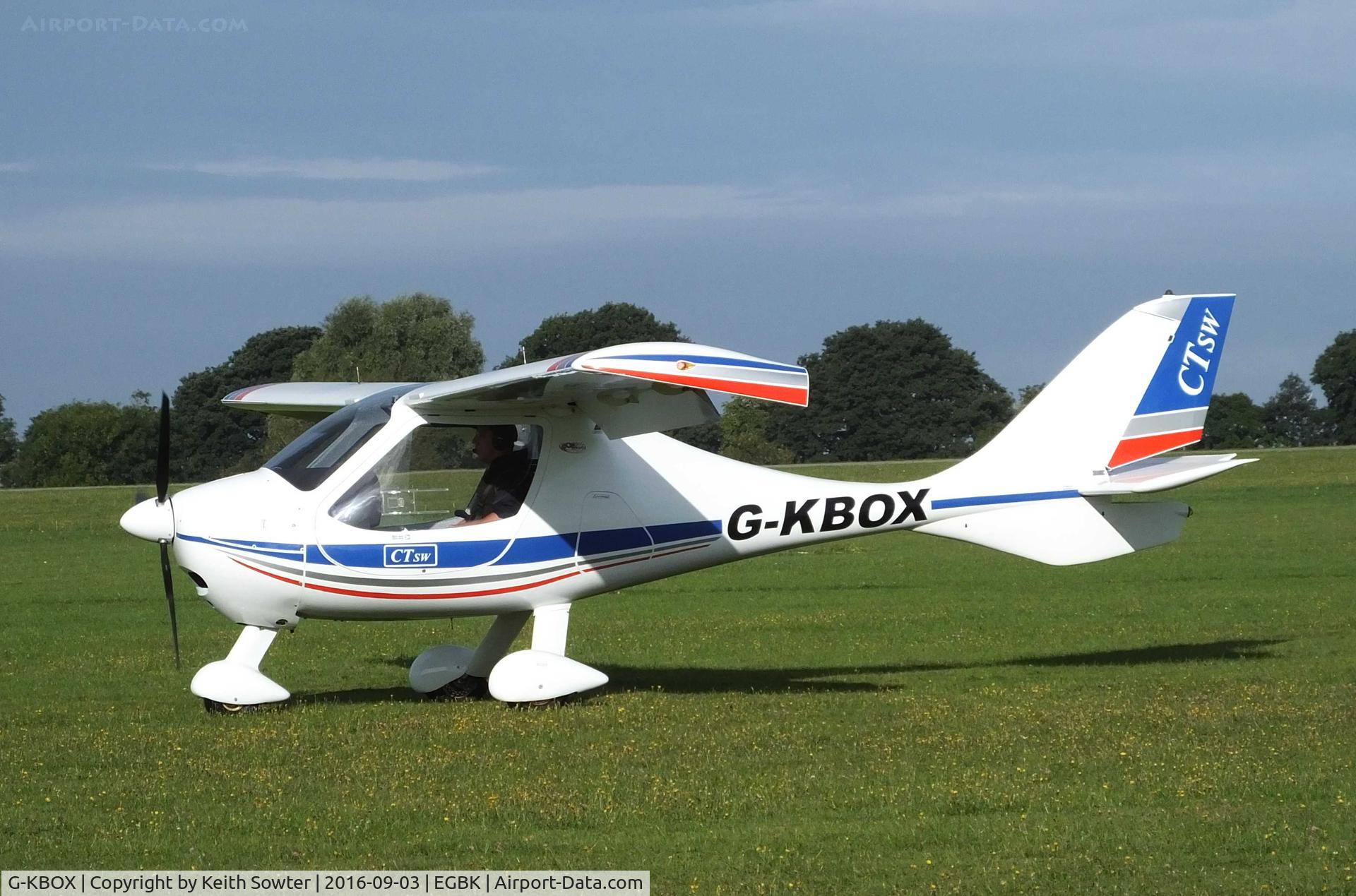 G-KBOX, 2008 Flight Design CTSW C/N 8365, LAA FLY-IN