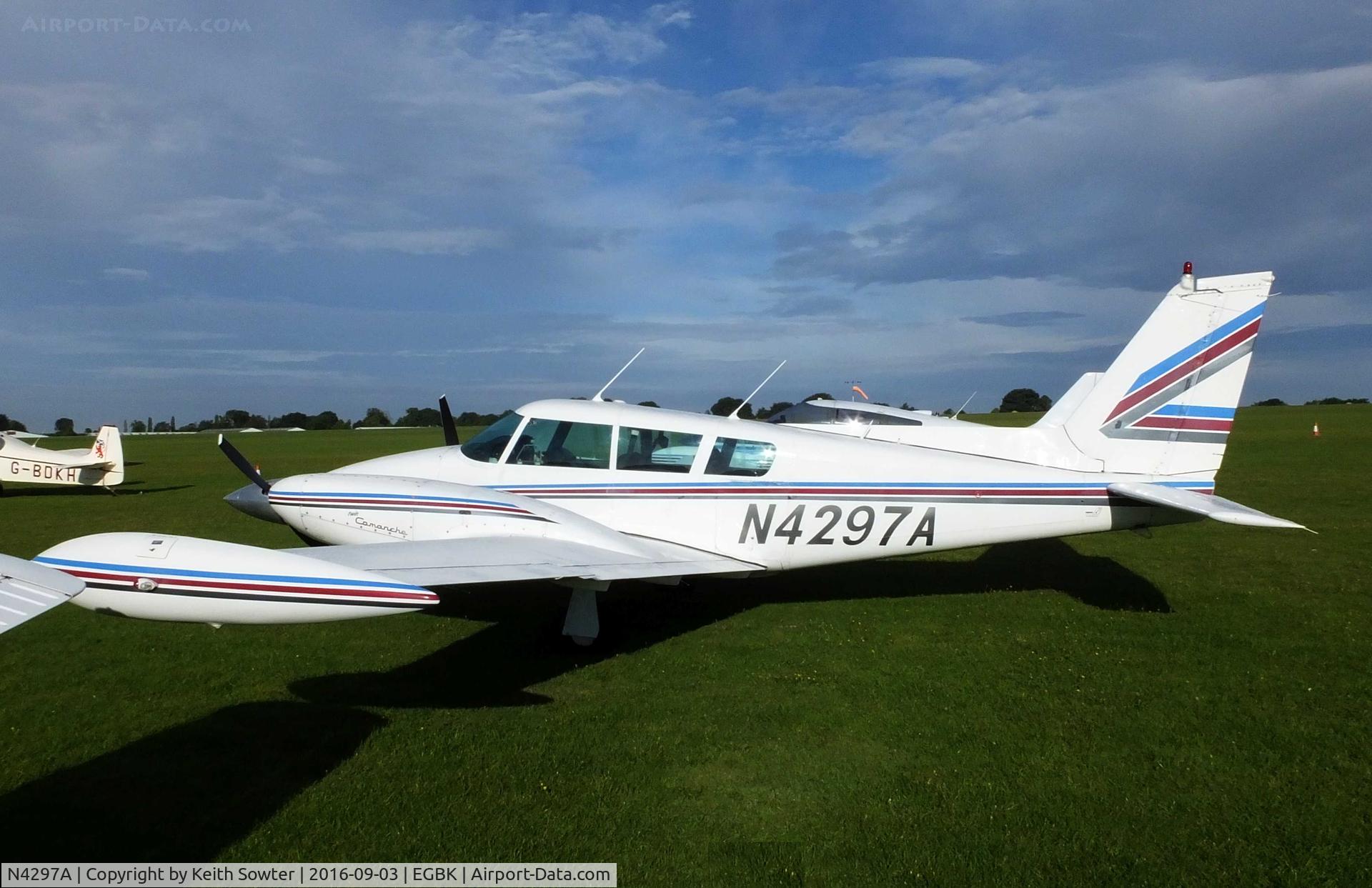 N4297A, 1971 Piper PA-39 Twin Comanche C/R C/N 39-114, LAA FLY-IN