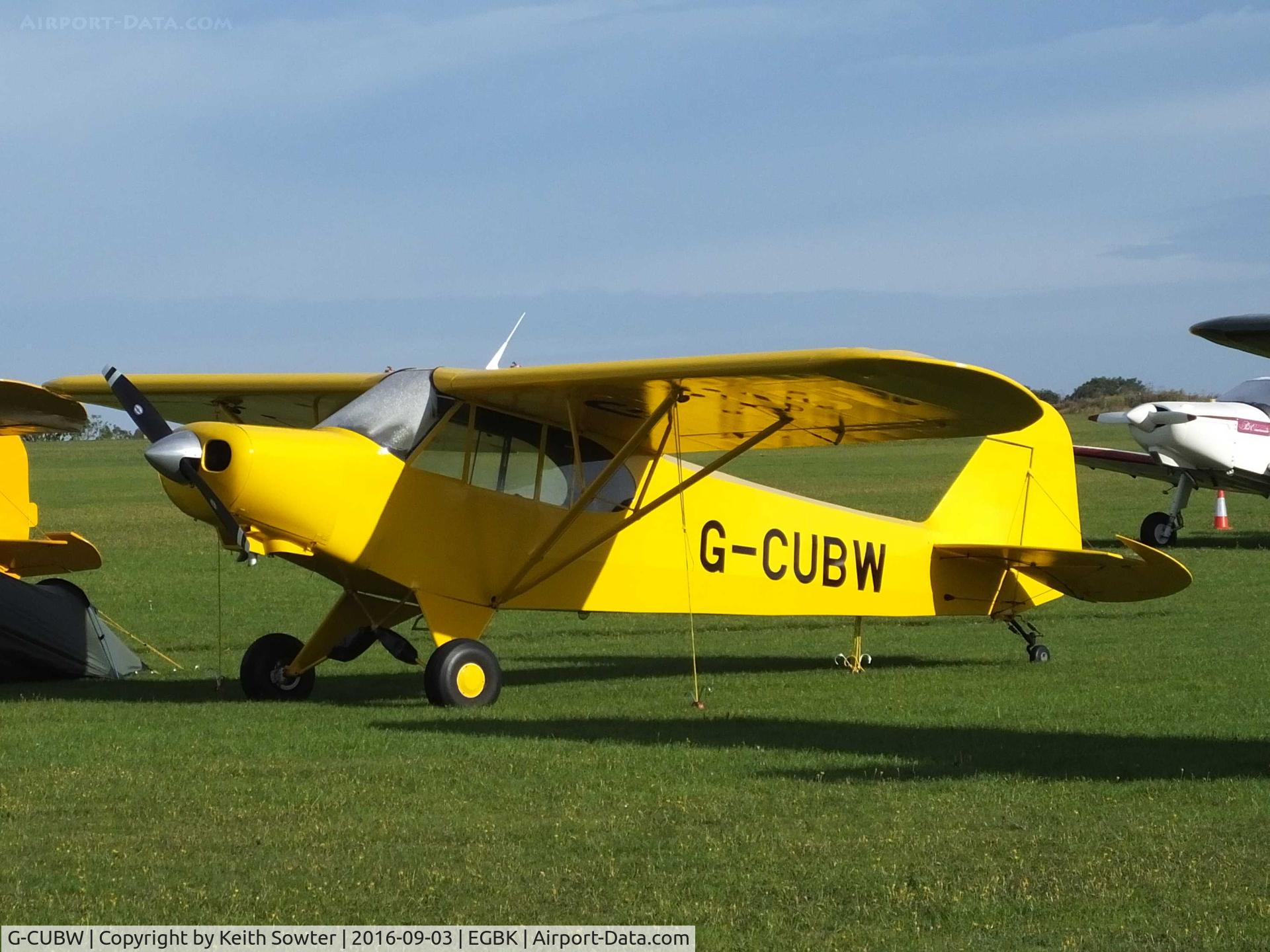 G-CUBW, 2005 Wag-Aero CUBy Acro Trainer C/N PFA 108-13581, LAA FLY-IN