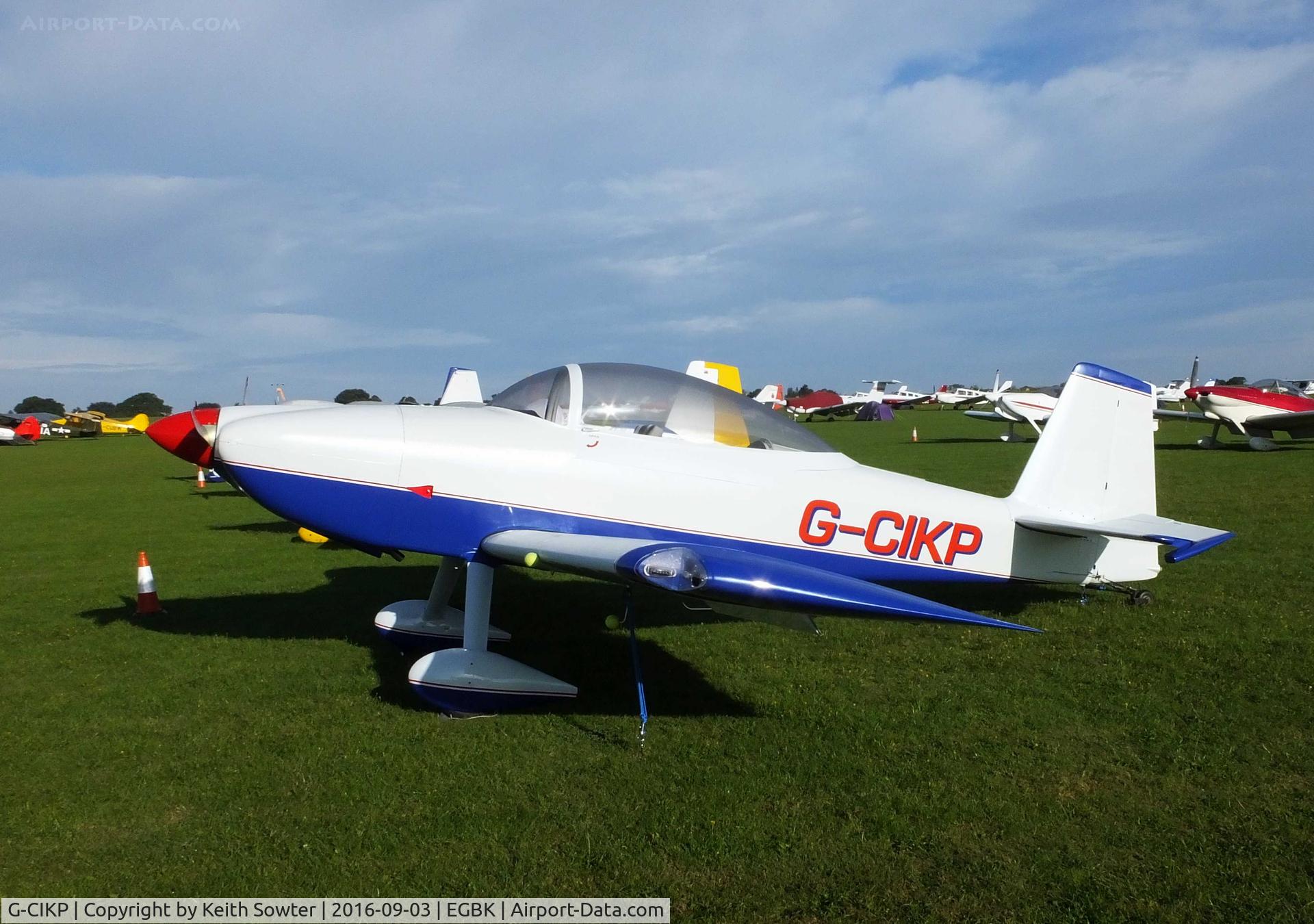 G-CIKP, 2014 Vans RV-8 C/N LAA 303-15029, LAA FLY-IN