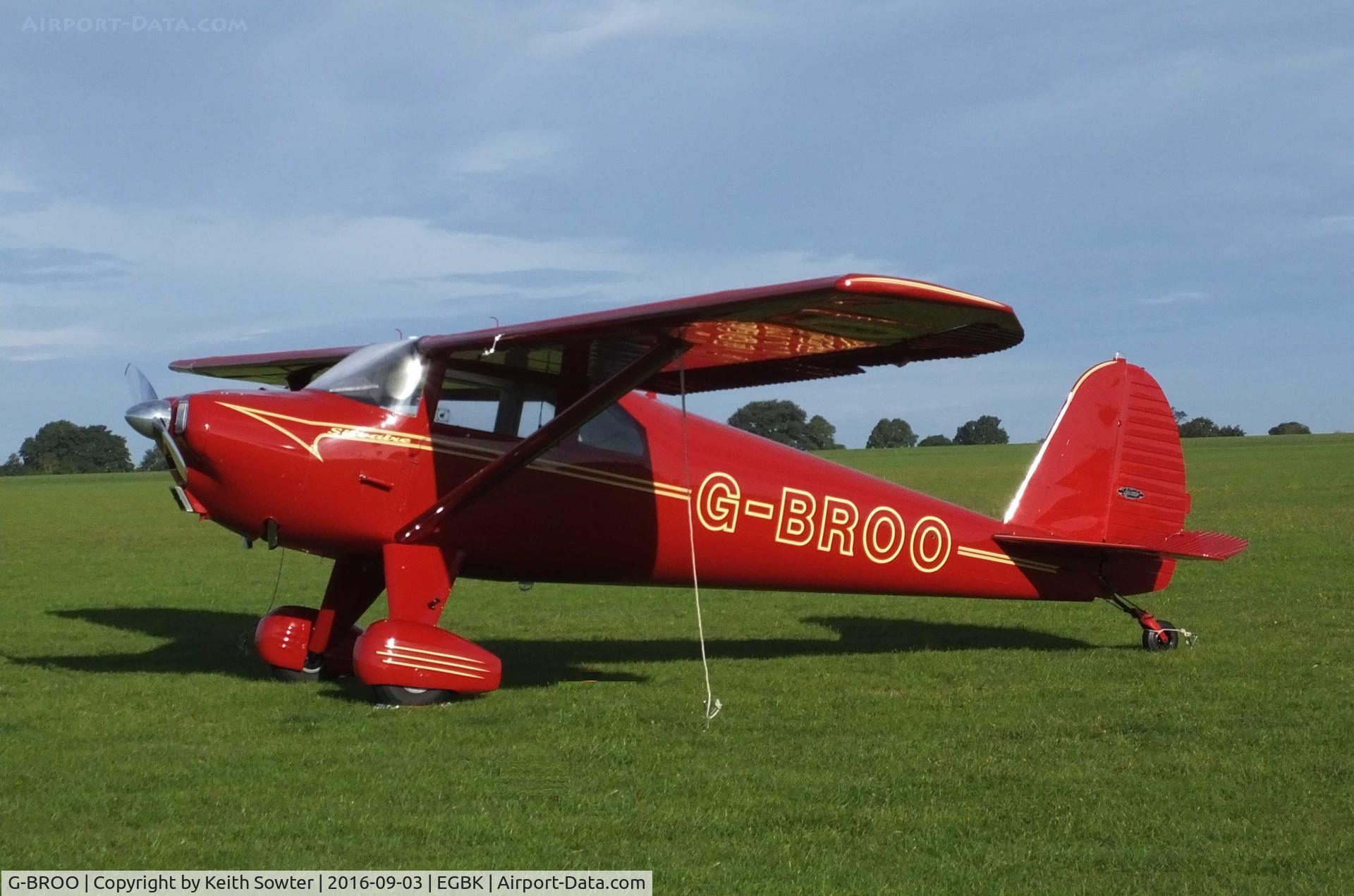 G-BROO, 1948 Luscombe 8E Silvaire C/N 6154, LAA FLY-IN