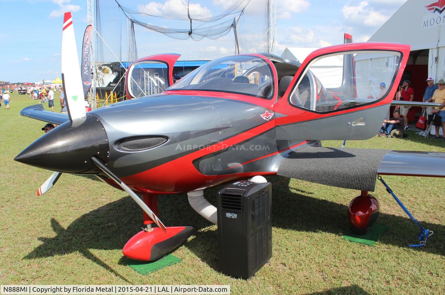 N888MI, 2015 Mooney M10 Cadet C/N 001, Mooney M10 (fake reg)