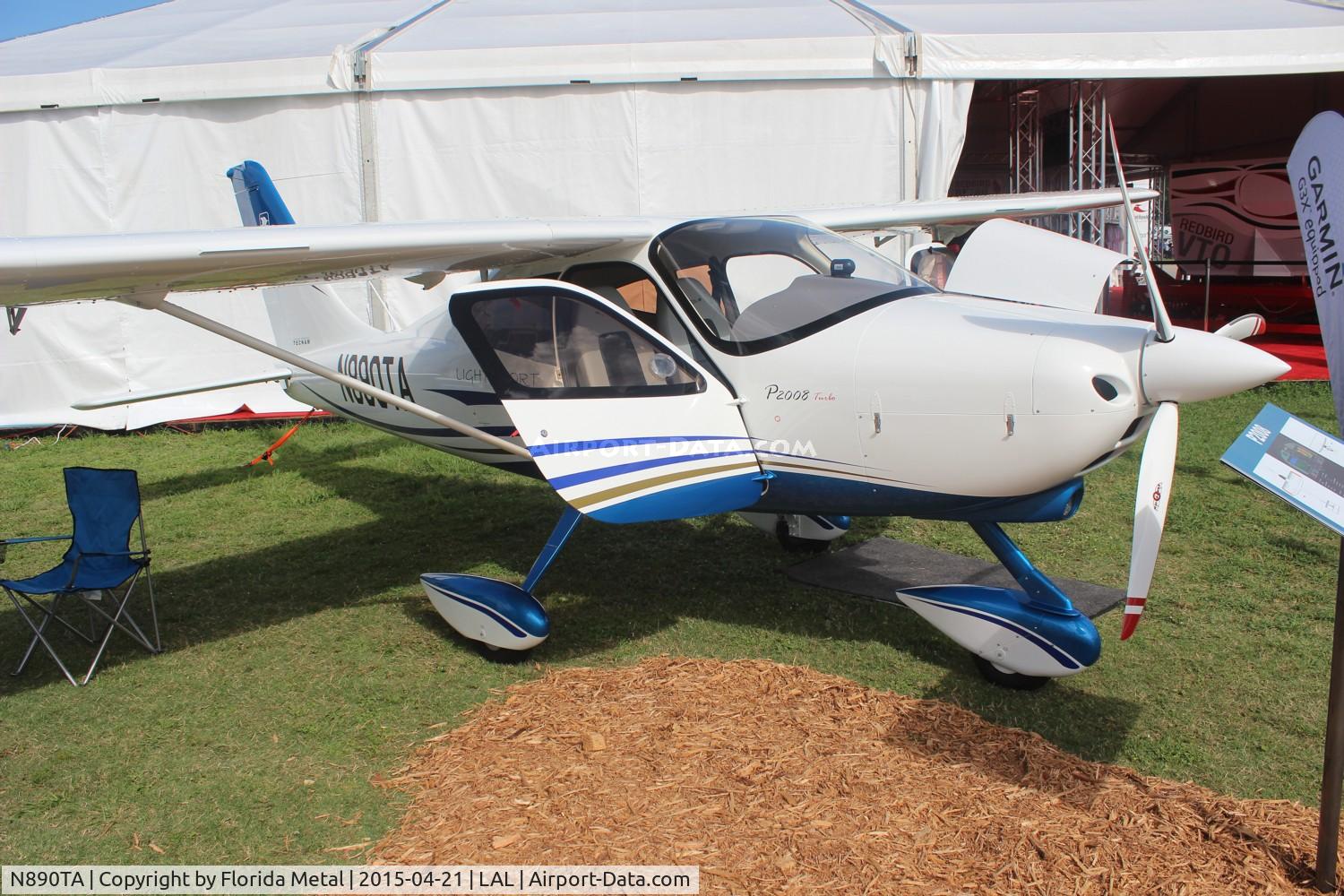 N890TA, 2014 Tecnam P-2008 C/N 090, Tecnam P2008