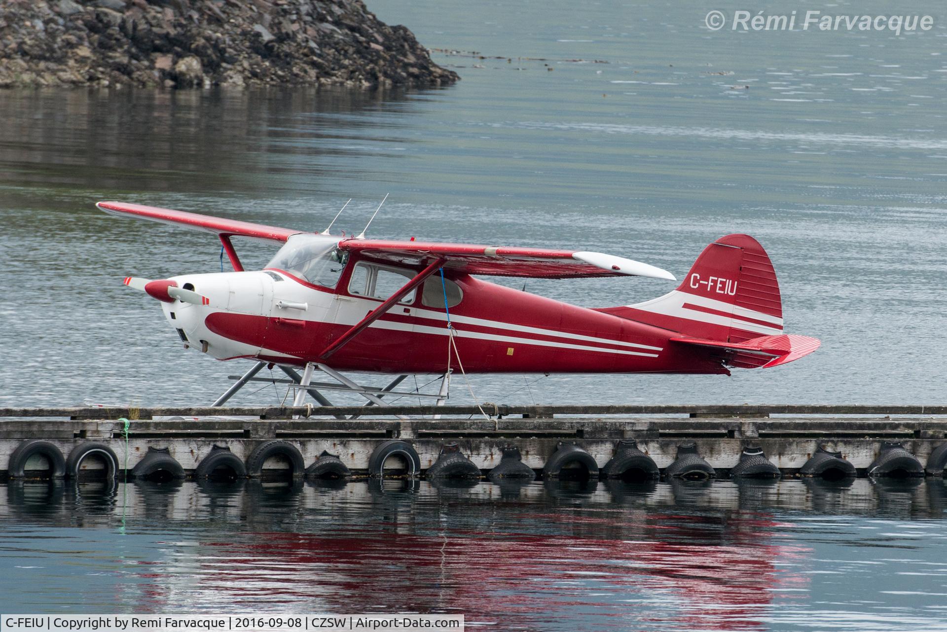 C-FEIU, 1952 Cessna 170B C/N 25497, Docked.