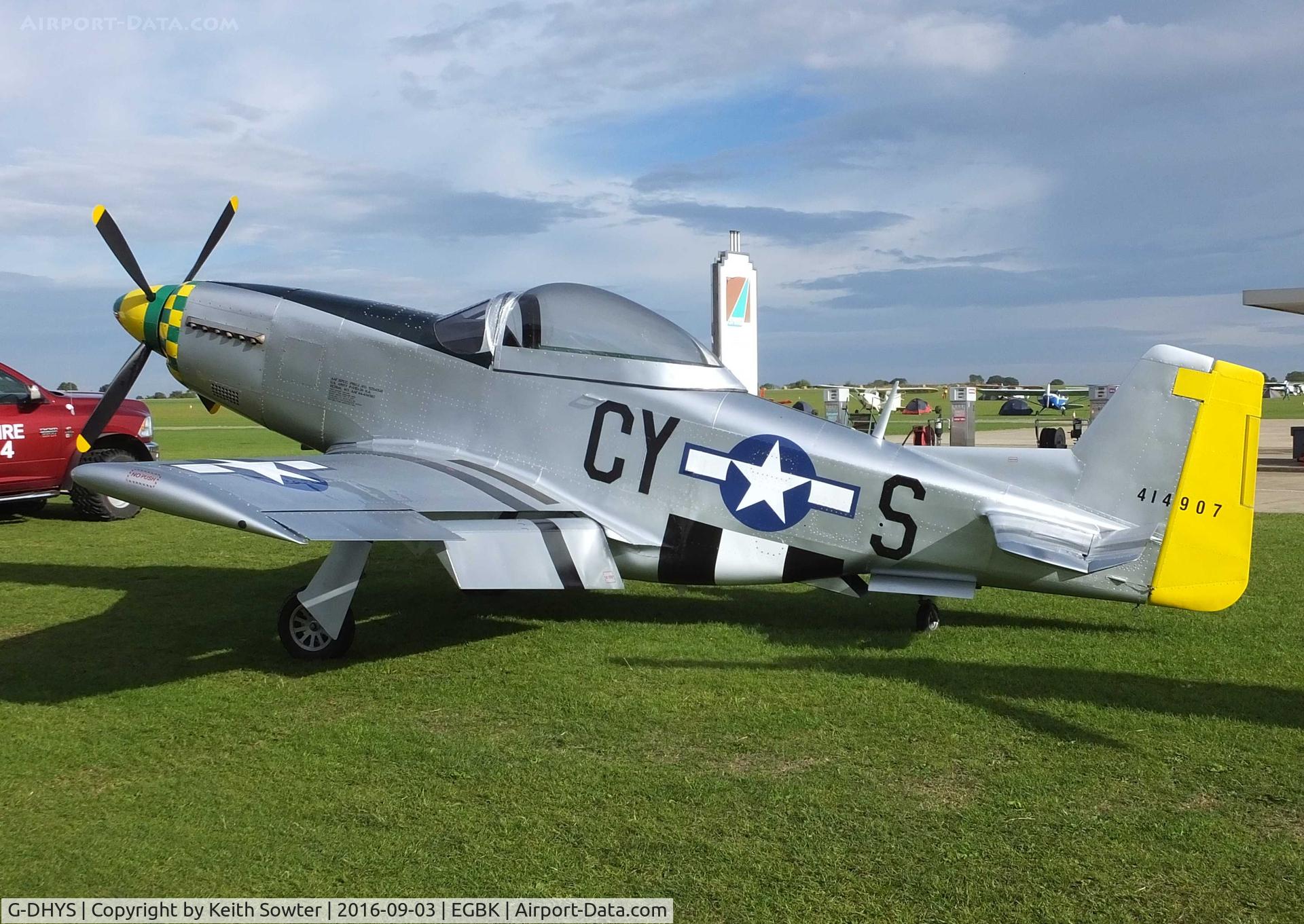 G-DHYS, 2014 Titan T-51 Mustang C/N LAA 355-15190, LAA FLY-IN