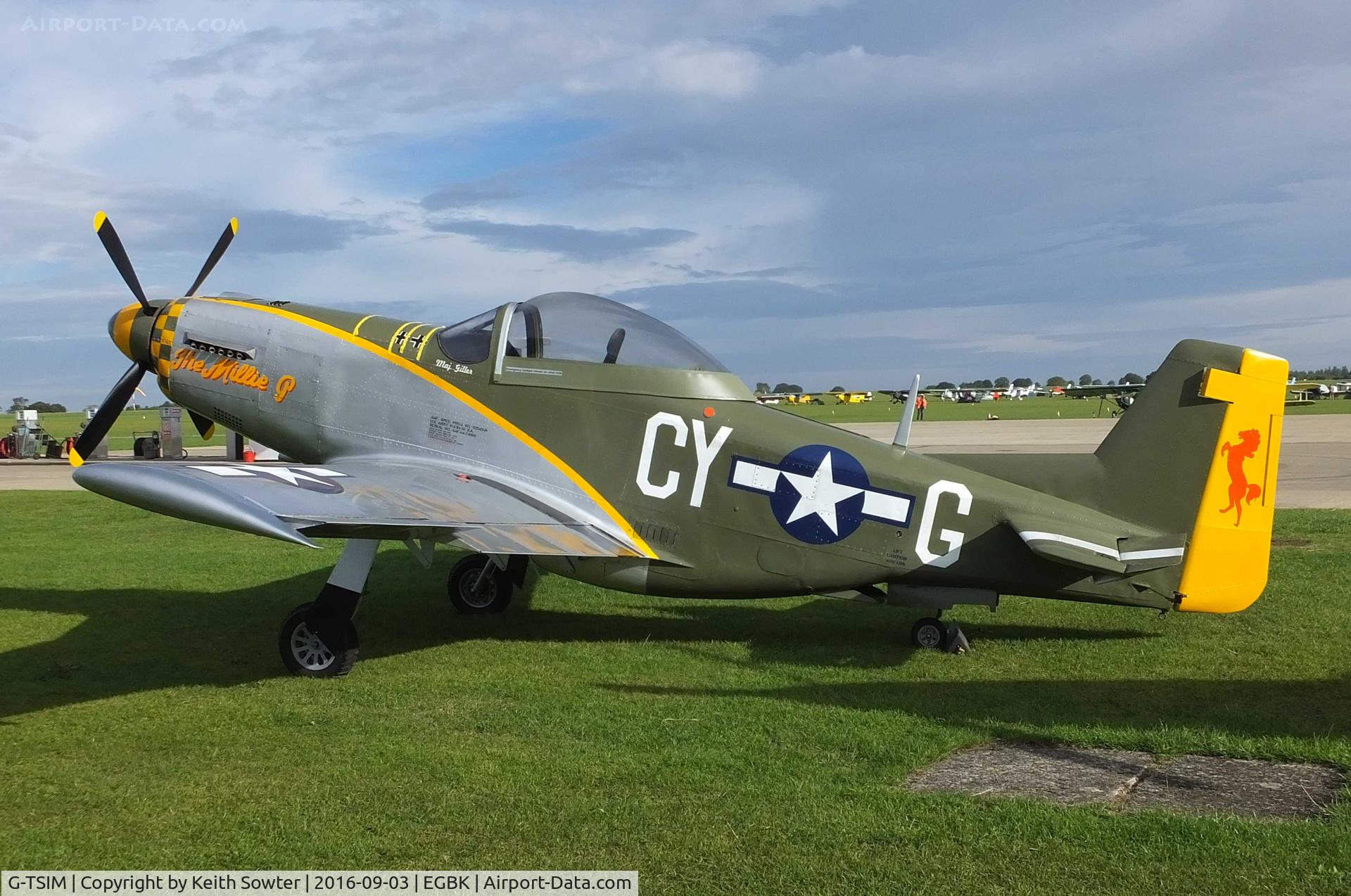G-TSIM, 2012 Titan T-51 Mustang C/N LAA 355-14964, LAA FLY-IN