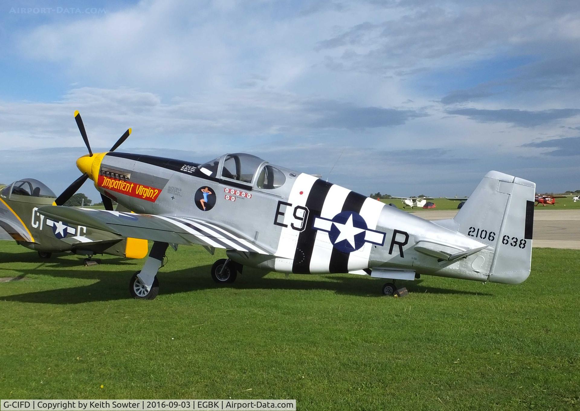 G-CIFD, Titan T-51 Mustang C/N LAA 355-15261, LAA FLY-IN