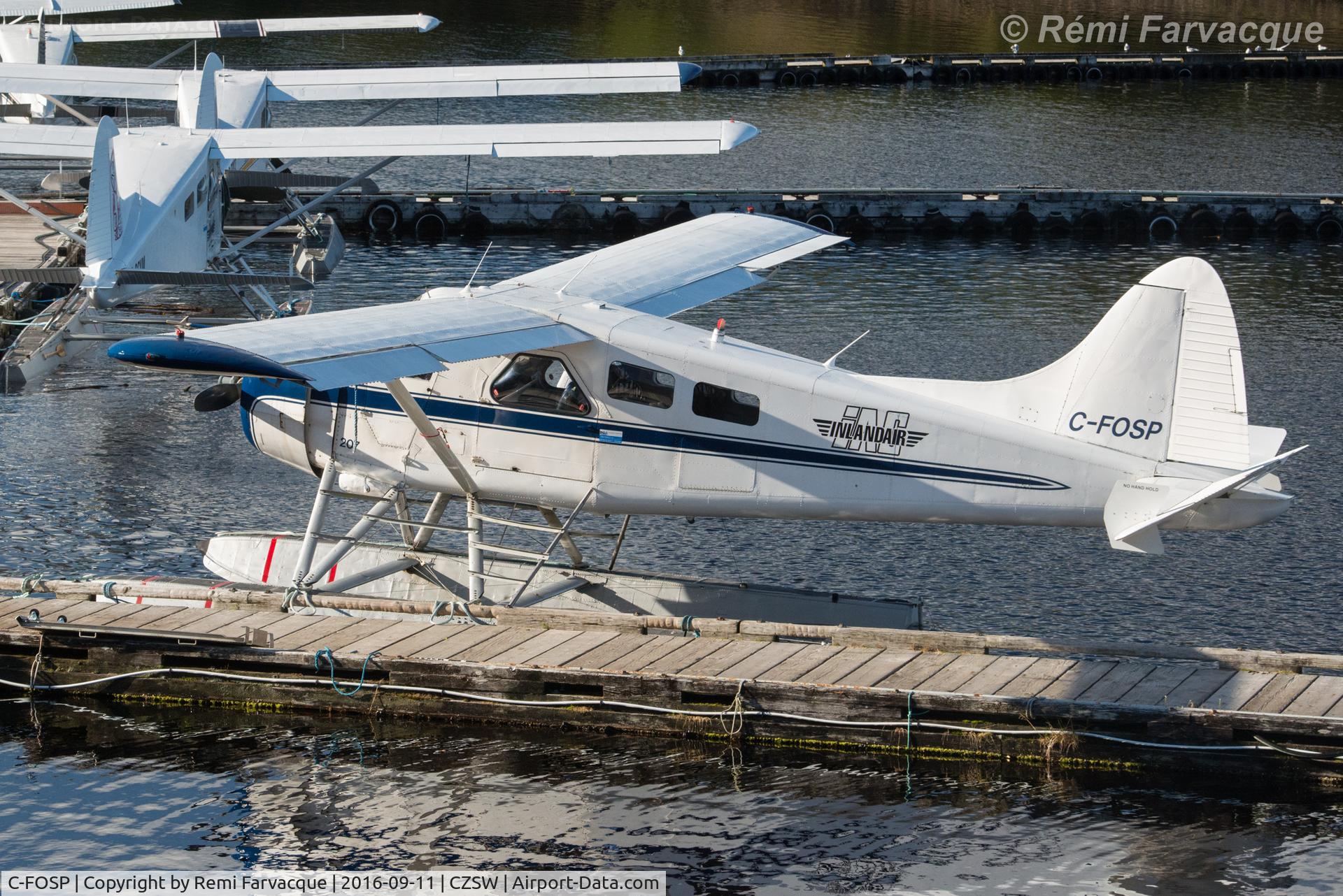 C-FOSP, 1962 De Havilland Canada DHC-2 Beaver Mk.1 C/N 1501, Docked.