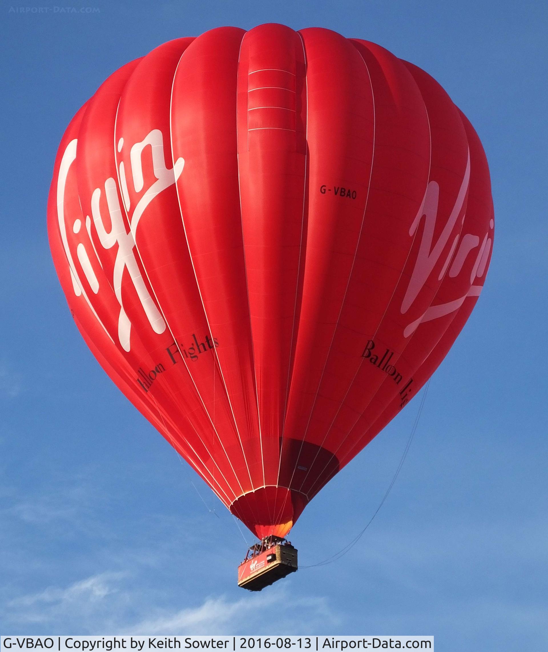 G-VBAO, 2016 Cameron Balloons A-400 C/N 11961, Bristol Balloon Fiesta
