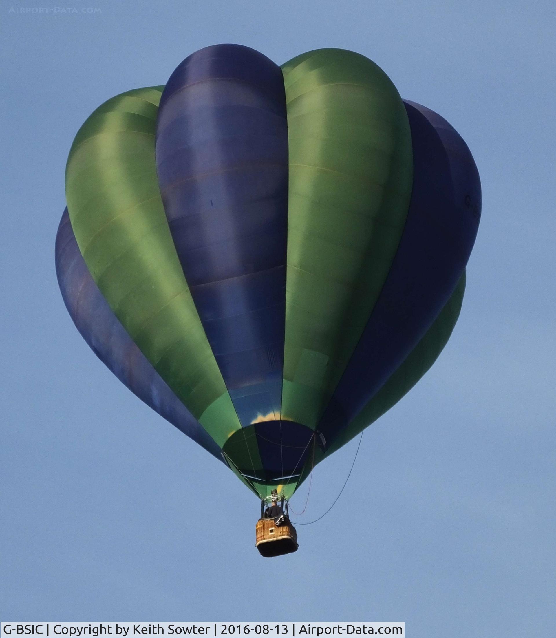 G-BSIC, 1990 Cameron Balloons V-77 C/N 2322, Bristol Balloon Fiesta