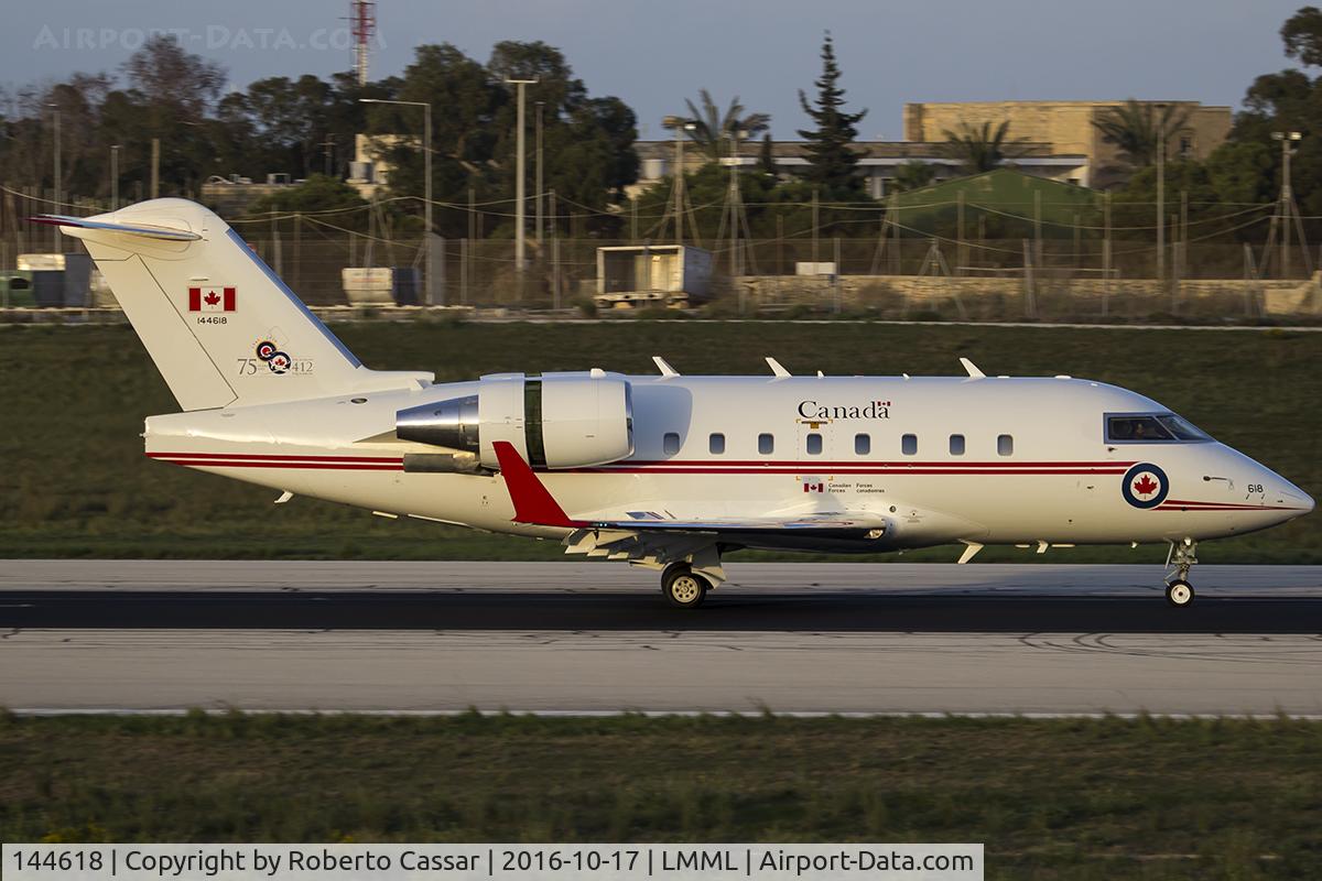 144618, 2002 Bombardier Challenger 604 (CL-600-2B16) C/N 5535, Runway 13