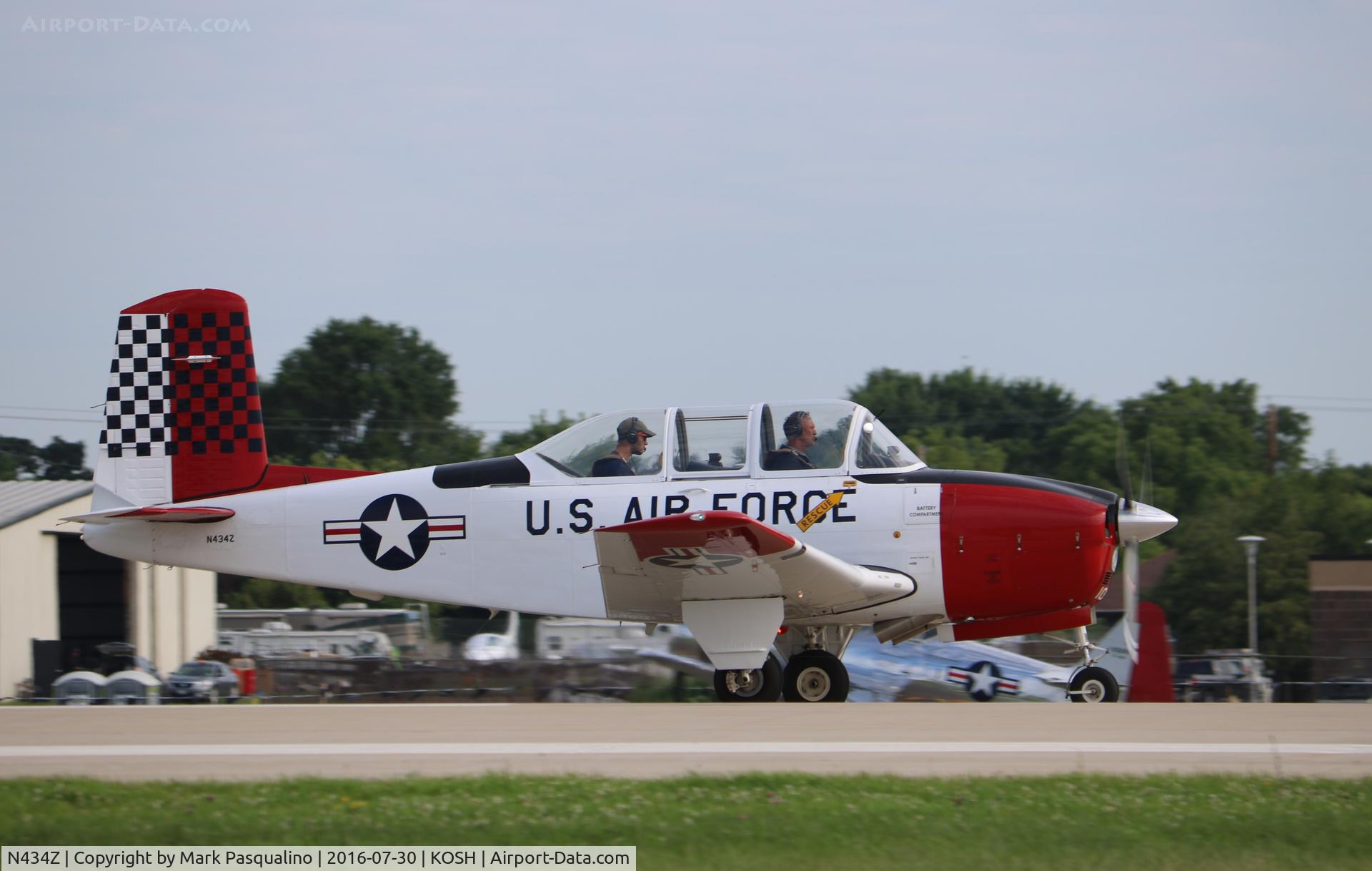 N434Z, 1954 Beech T-34A Mentor C/N G-93, Beech T-34A