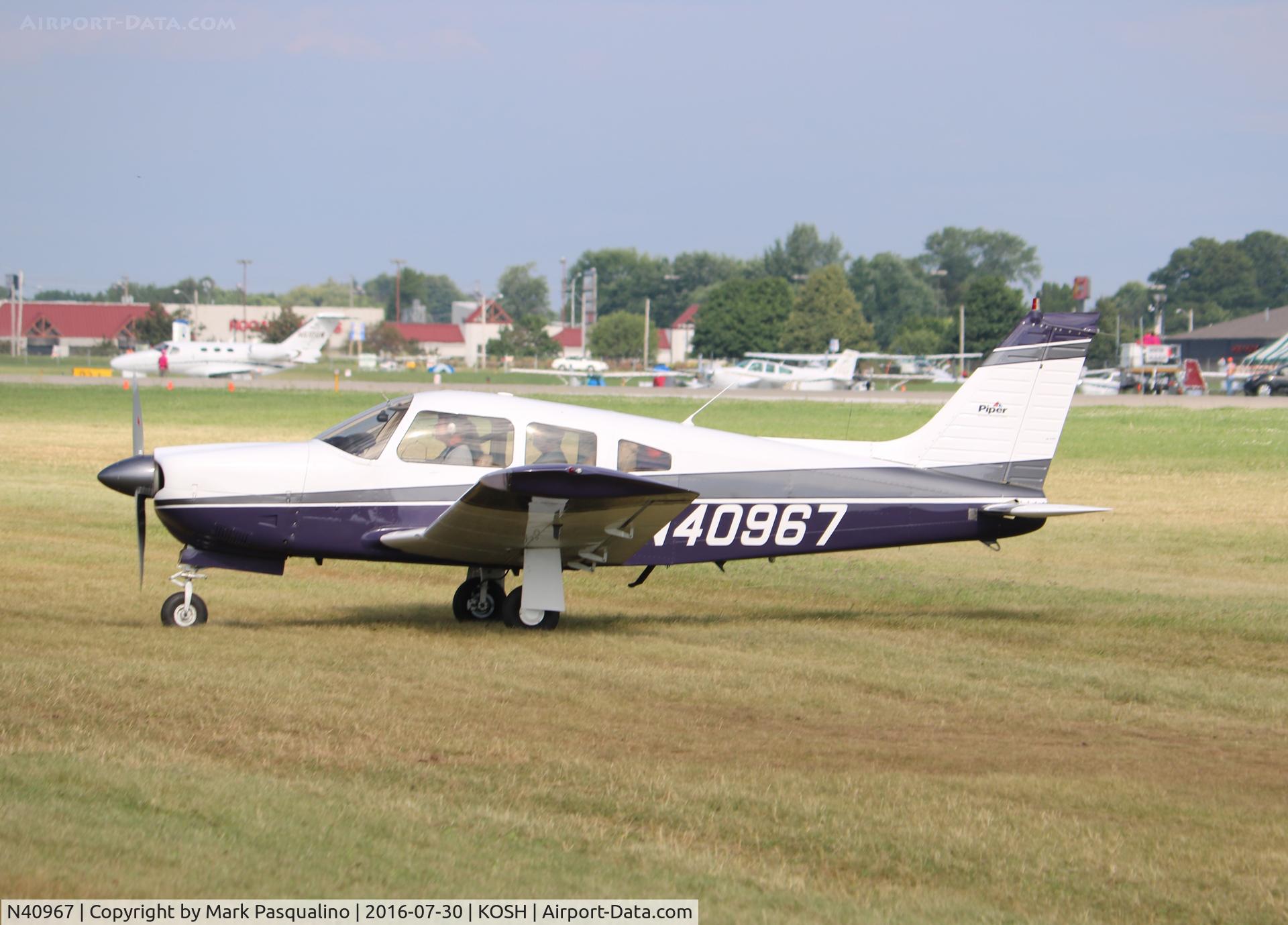 N40967, 1973 Piper PA-28R-200 Cherokee Arrow II C/N 28R-7435146, Piper PA-28R-200