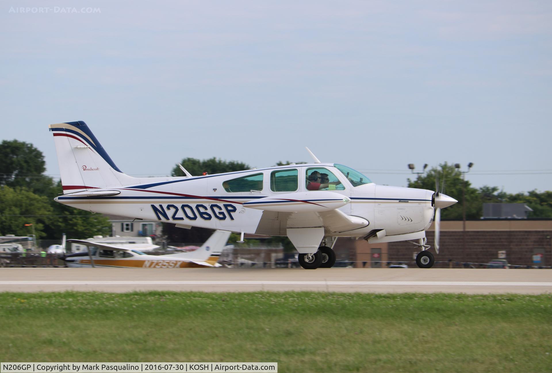 N206GP, 1978 Beech F33A Bonanza C/N CE-754, Beech F33A