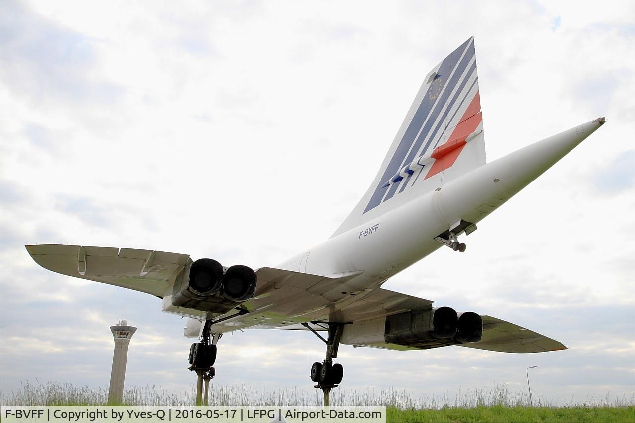 F-BVFF, 1978 Aerospatiale-BAC Concorde 101 C/N 15, Aerospatiale-British Aerospace Concorde (215), Preserved at Roissy Charles De Gaulle (LFPG - CDG)