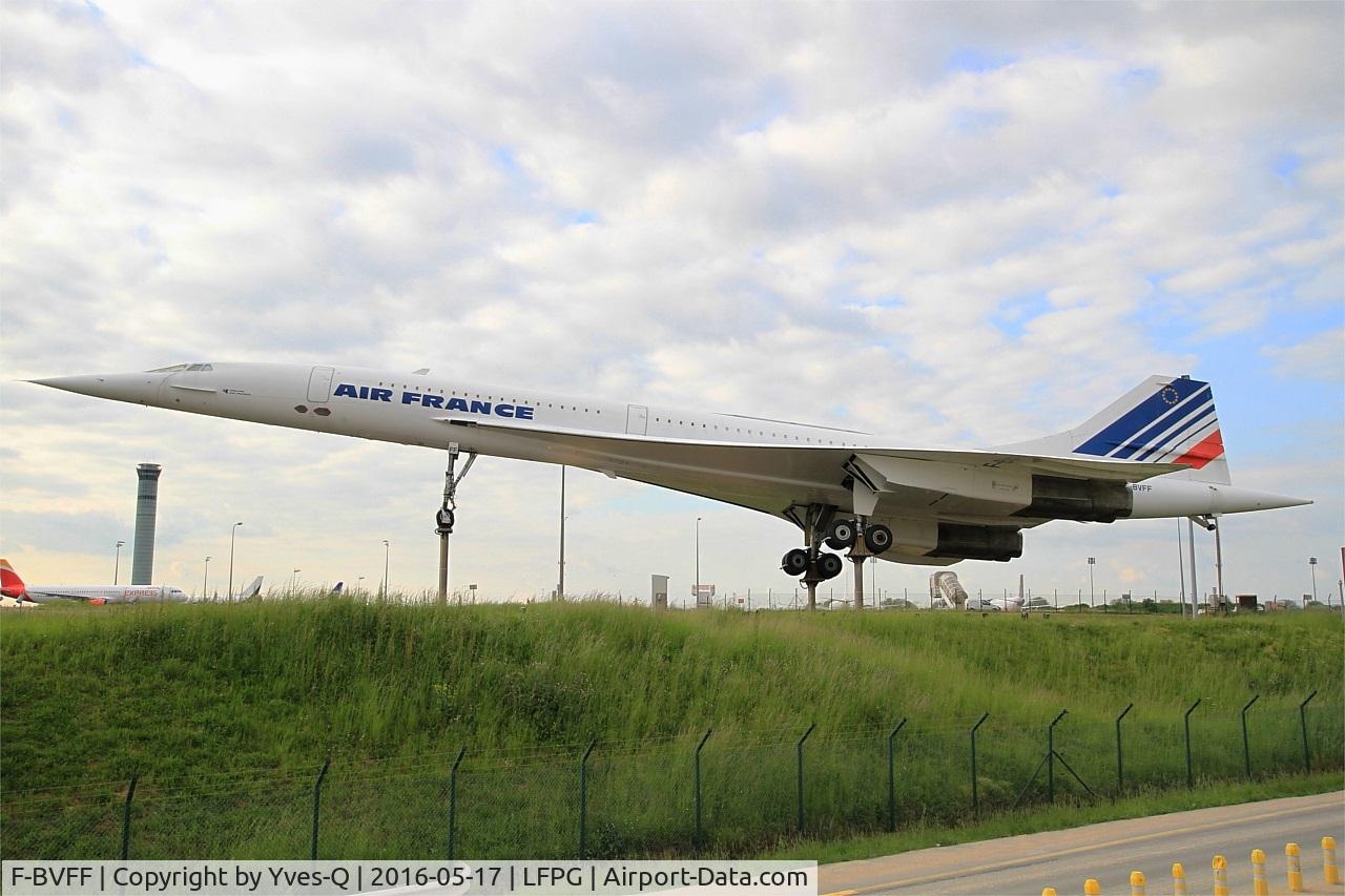 F-BVFF, 1978 Aerospatiale-BAC Concorde 101 C/N 15, Aerospatiale-British Aerospace Concorde (215), Preserved at Roissy Charles De Gaulle (LFPG - CDG)