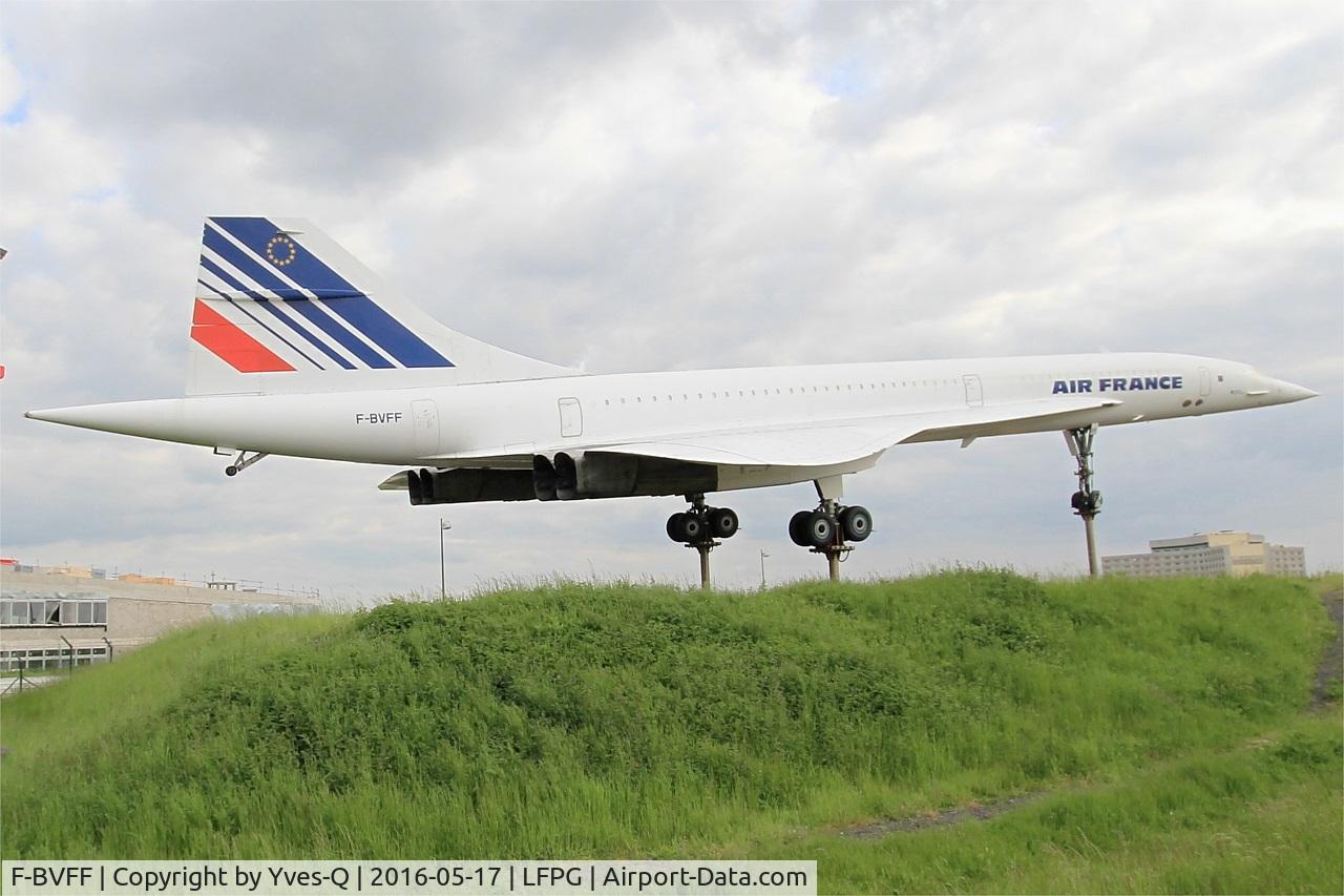 F-BVFF, 1978 Aerospatiale-BAC Concorde 101 C/N 15, Aerospatiale-British Aerospace Concorde (215), Preserved at Roissy Charles De Gaulle (LFPG - CDG)