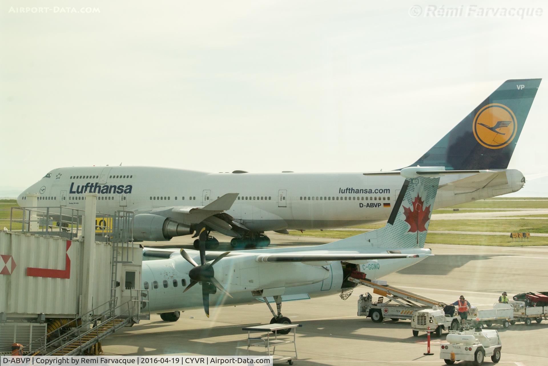 D-ABVP, 1997 Boeing 747-430 C/N 28284, Taxiing for takeoff on south runway.