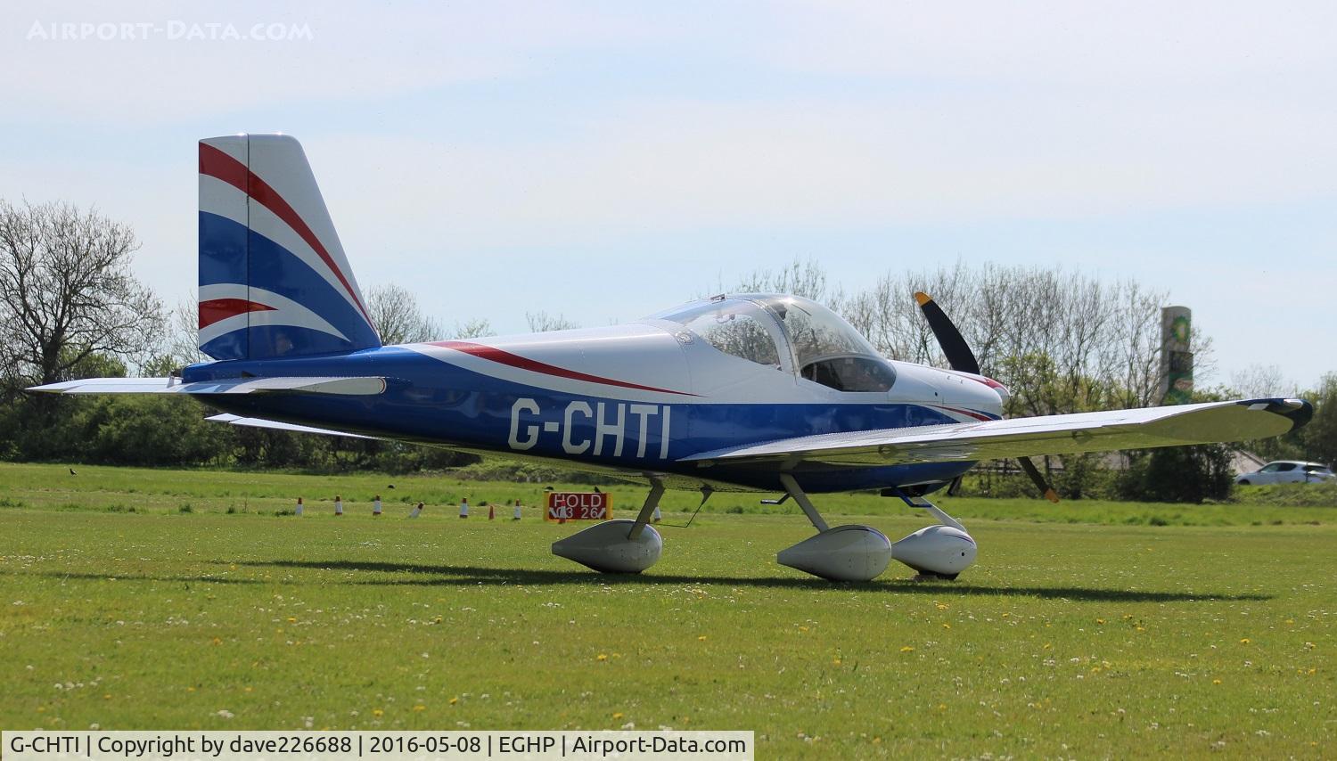 G-CHTI, 2013 Vans RV-12 C/N 363-15140, G CHTI at the Vans Fly in - Popham EGHP