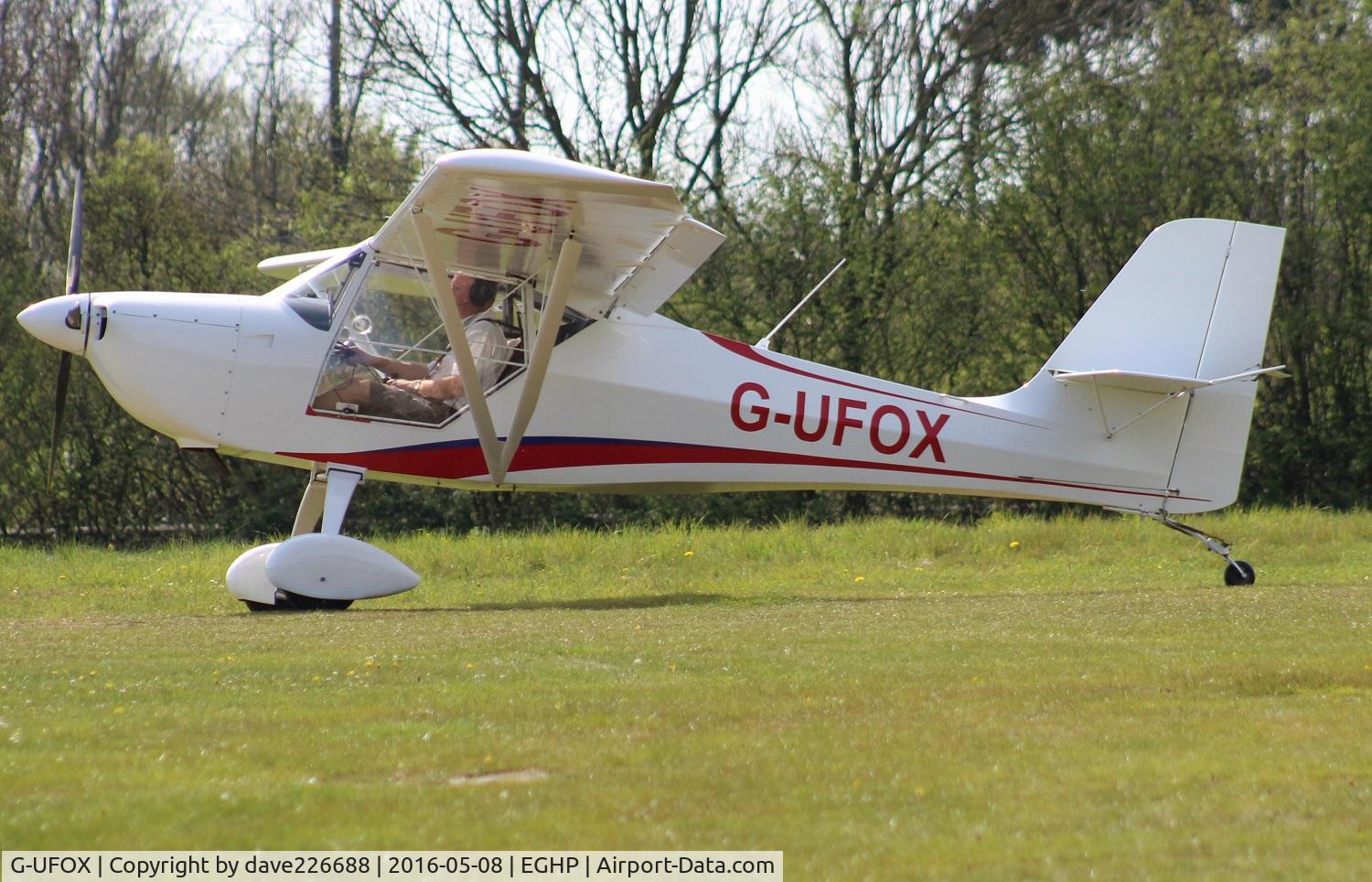 G-UFOX, 2012 Aeropro EuroFOX 912(1) C/N BMAA/HB/628, G UFOX Eurofox 912 at the Popham Vans fly in. EGHP