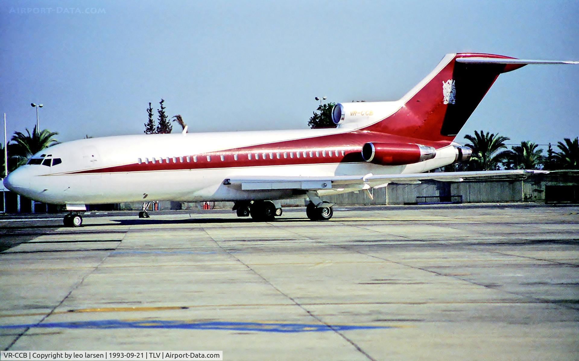 VR-CCB, 1969 Boeing 727-76 C/N 20228, TLV Tel Aviv 22.3.93