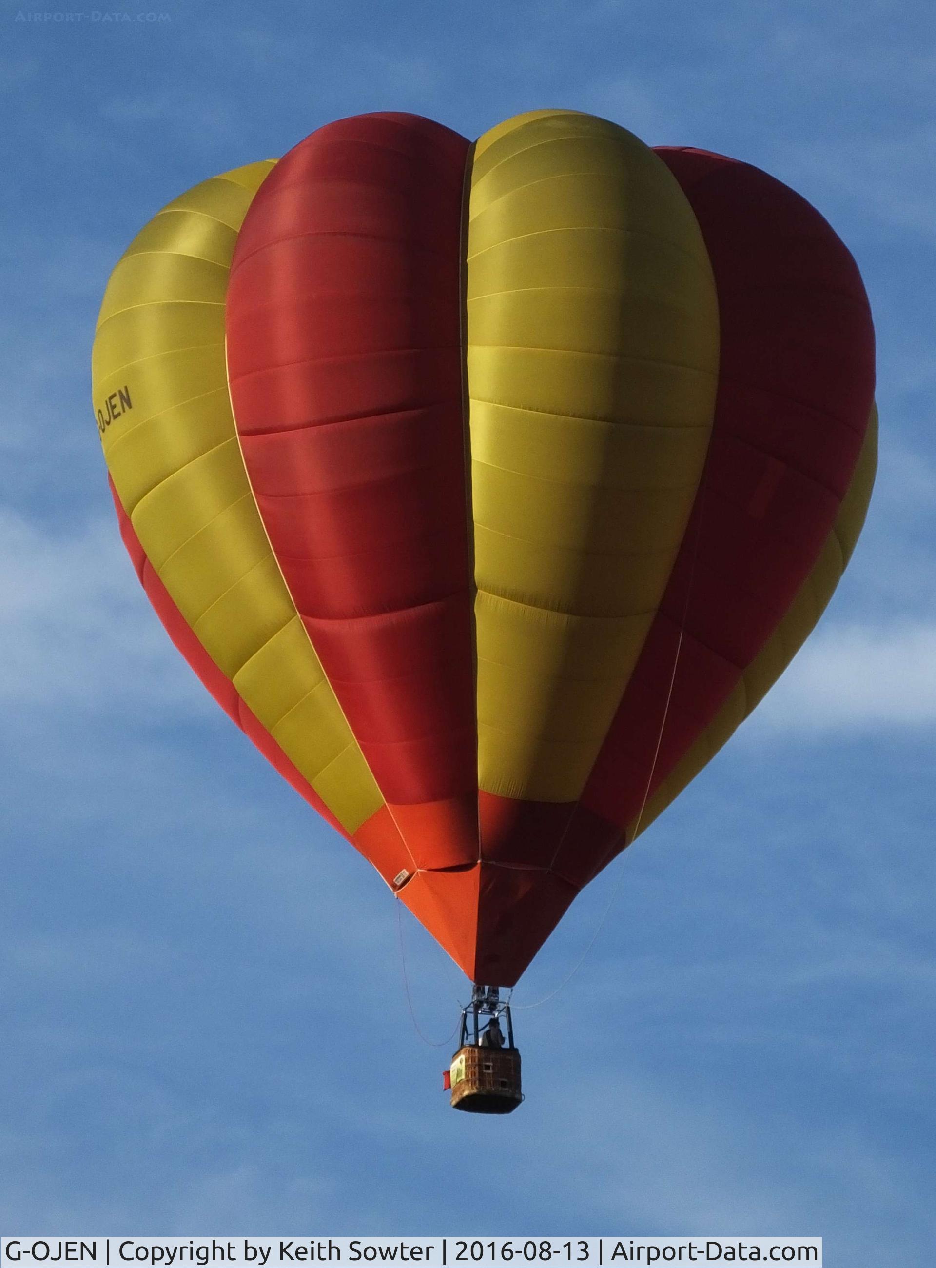 G-OJEN, 1994 Cameron Balloons V-77 C/N 3302, BRISTOL BALLOON FIESTA