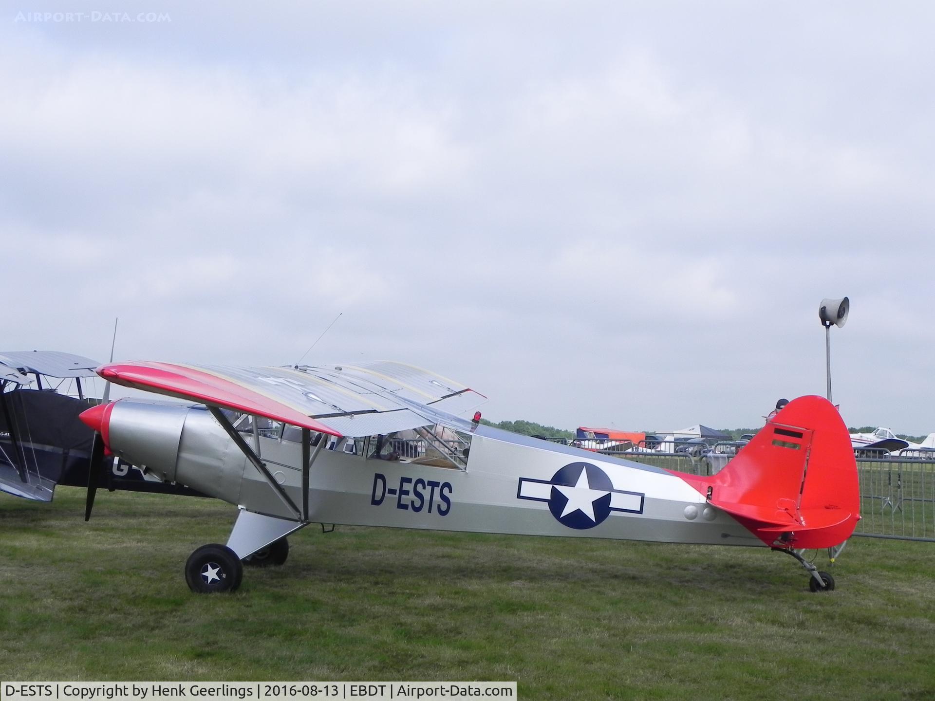 D-ESTS, 1962 Piper PA-18-150 Super Cub Super Cub C/N 18-7893, Schaffen Diest . Oldtimer show