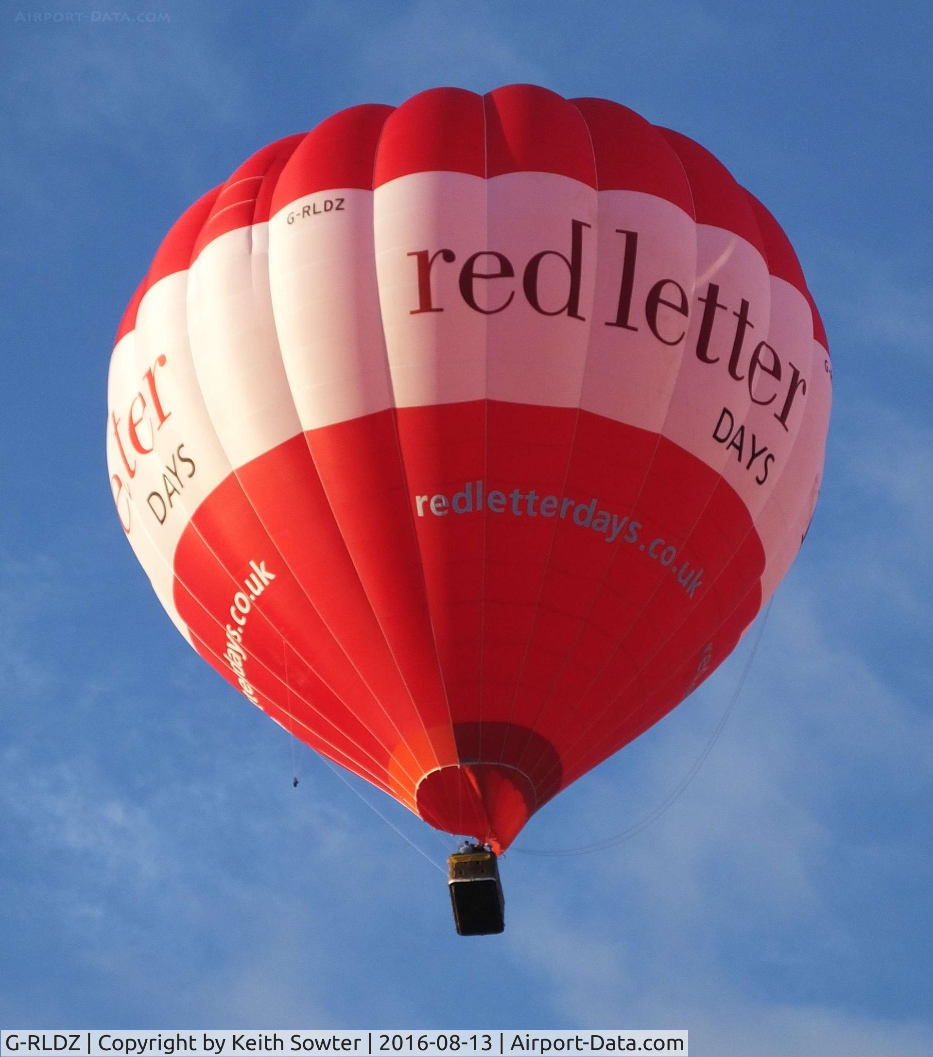 G-RLDZ, 2015 Cameron Balloons A-315 C/N 11914, BRISTOL BALLOON FIESTA