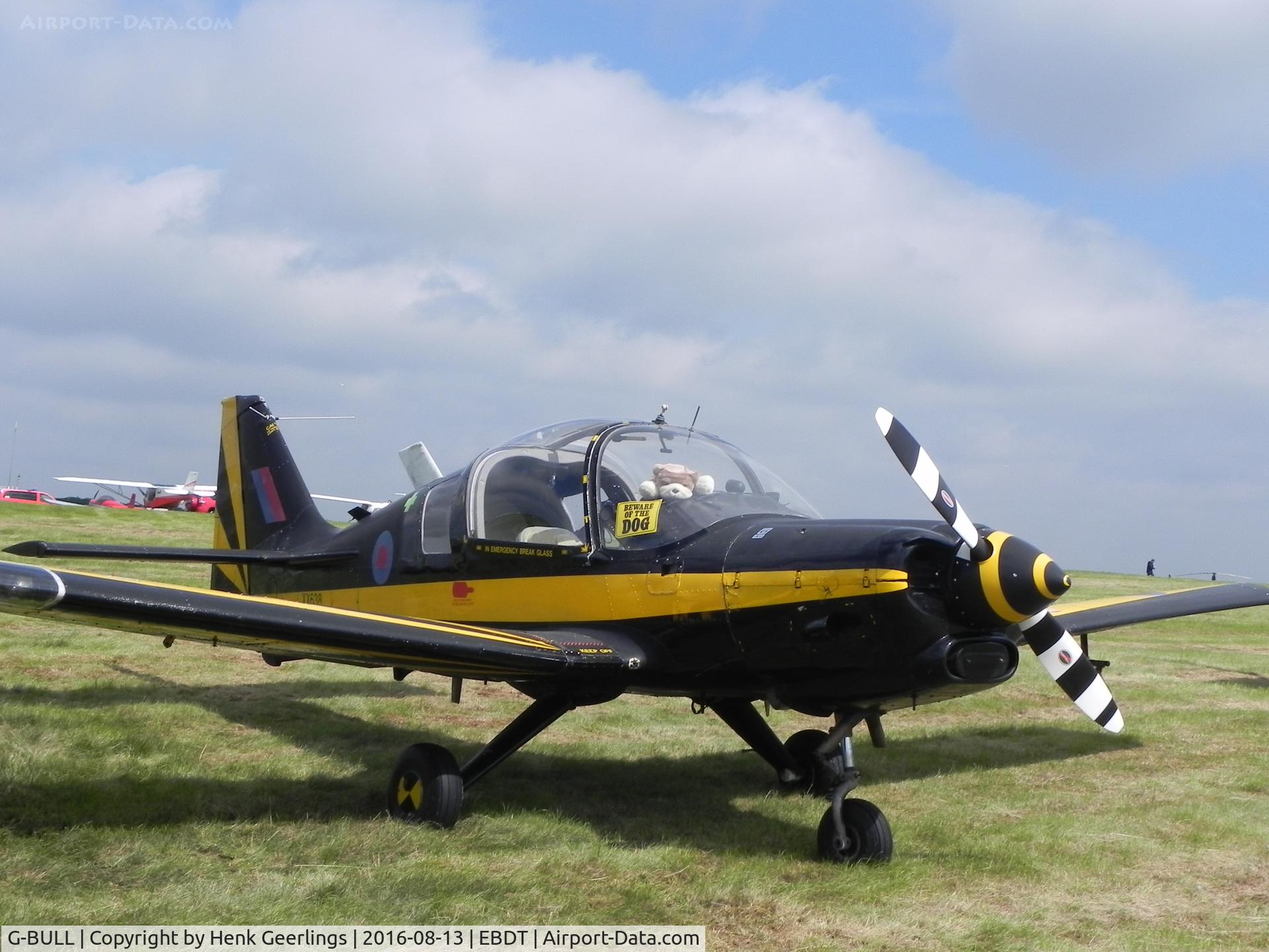 G-BULL, 1977 Scottish Aviation Bulldog Series 120 Model 128 C/N BH120/392, Schaffen Diest . Oldtimer show