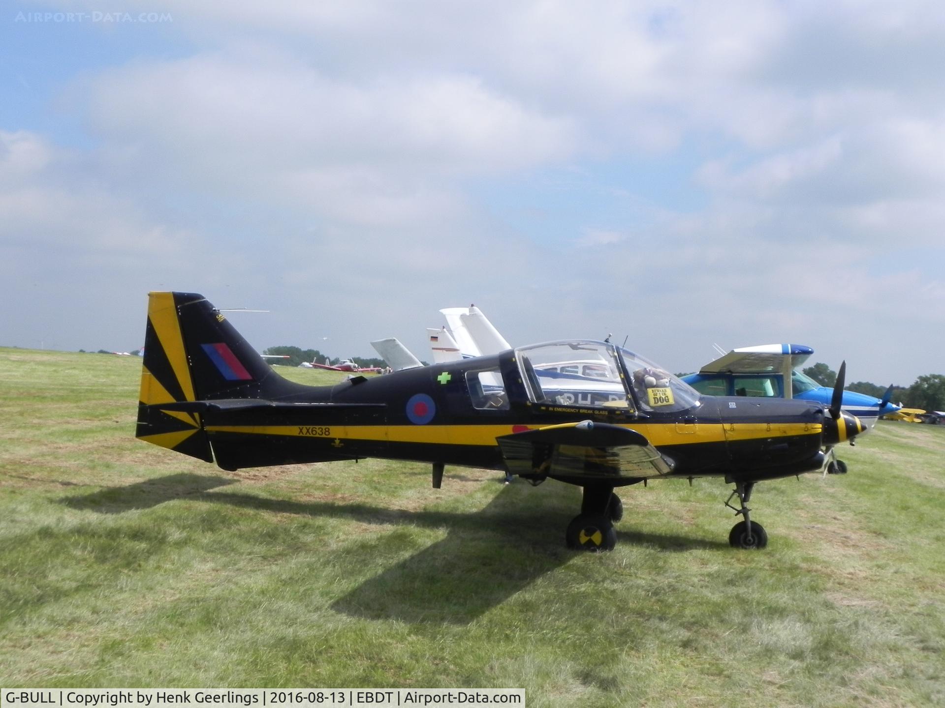 G-BULL, 1977 Scottish Aviation Bulldog Series 120 Model 128 C/N BH120/392, Schaffen Diest . Oldtimer show