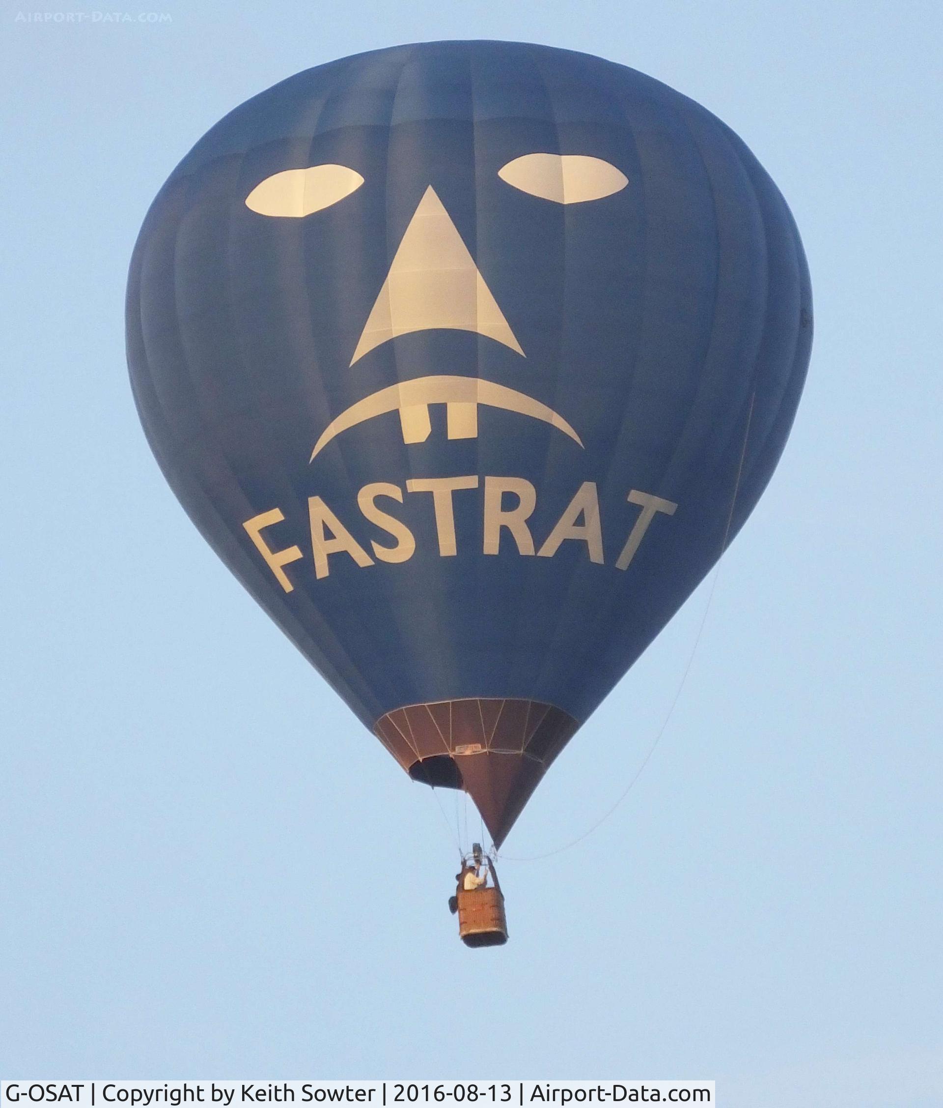 G-OSAT, 2004 Cameron Balloons Z-105 C/N 10564, G-CFXP