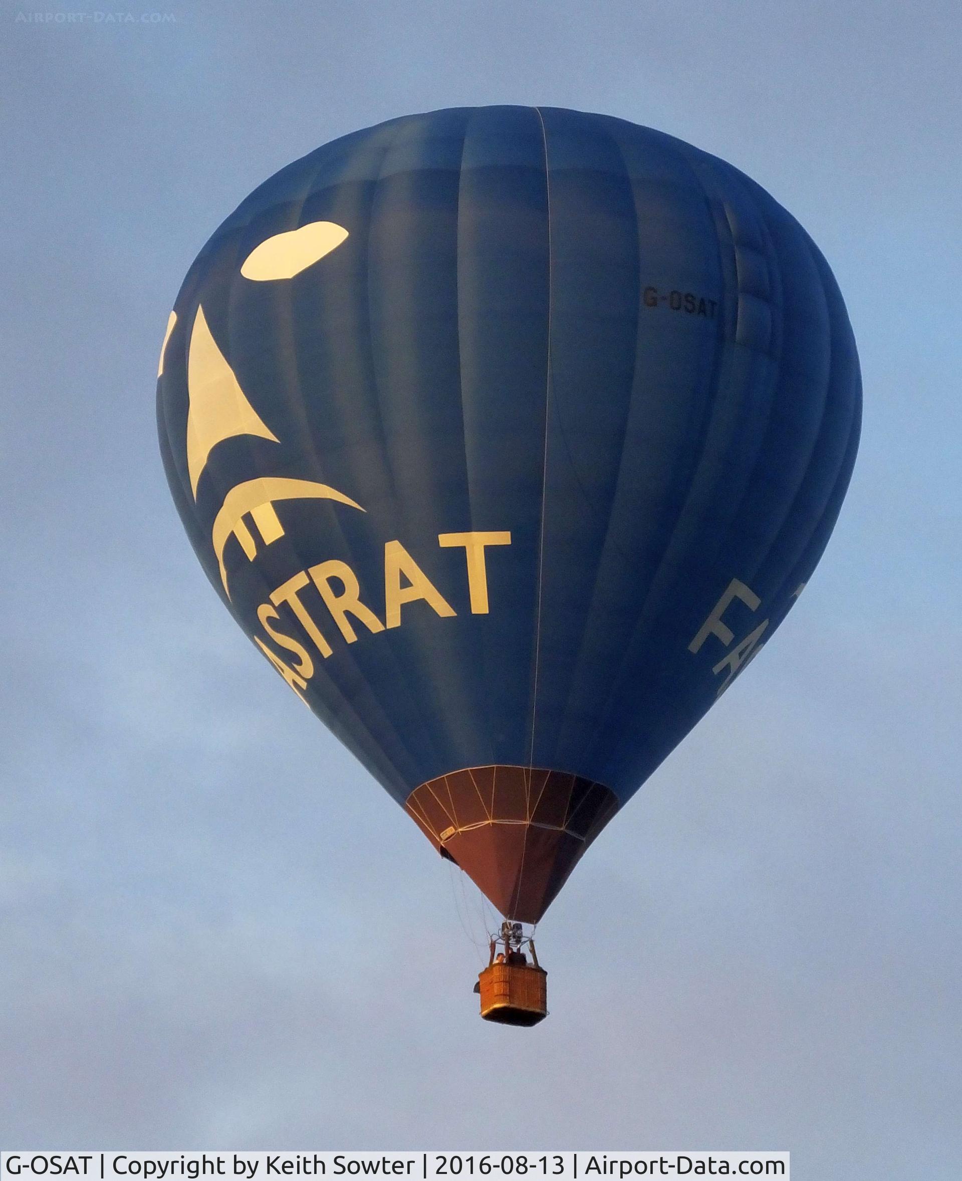 G-OSAT, 2004 Cameron Balloons Z-105 C/N 10564, G-CFXP