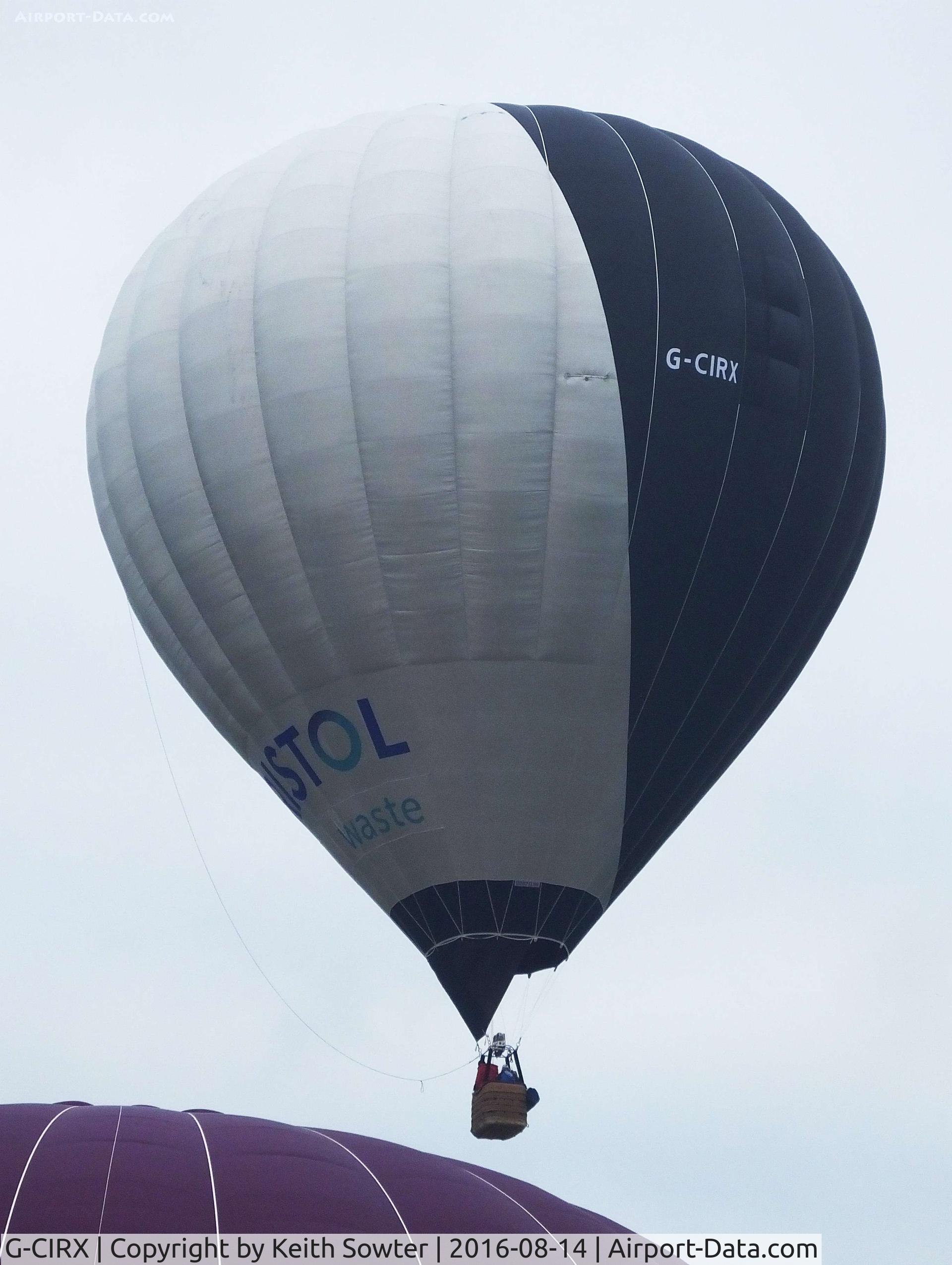 G-CIRX, 2015 Cameron Balloons Z-150 C/N 11913, G-CFXP