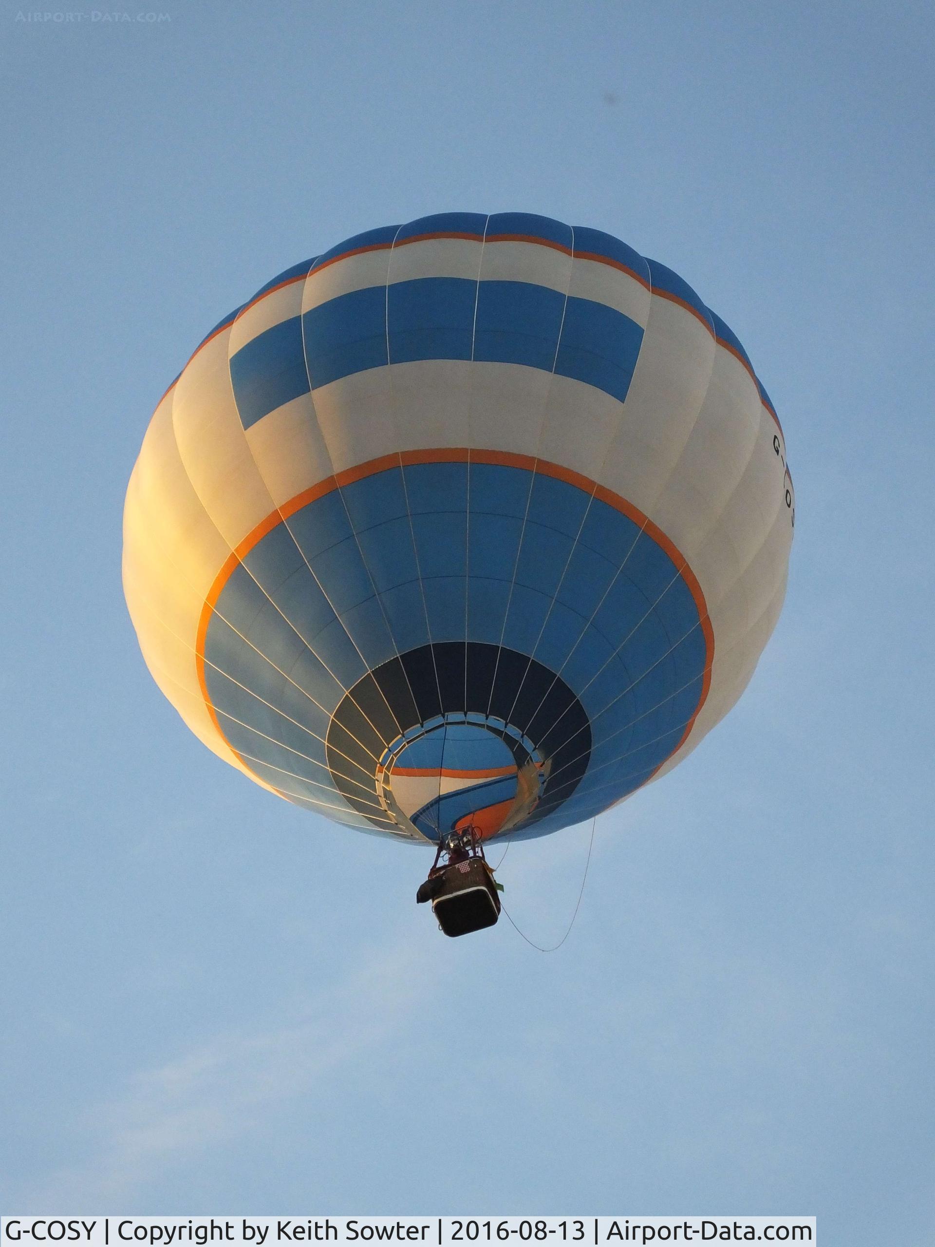 G-COSY, 1993 Lindstrand Balloons Ltd LBL 56A C/N 017, BRISTOL BALLOON FIESTA