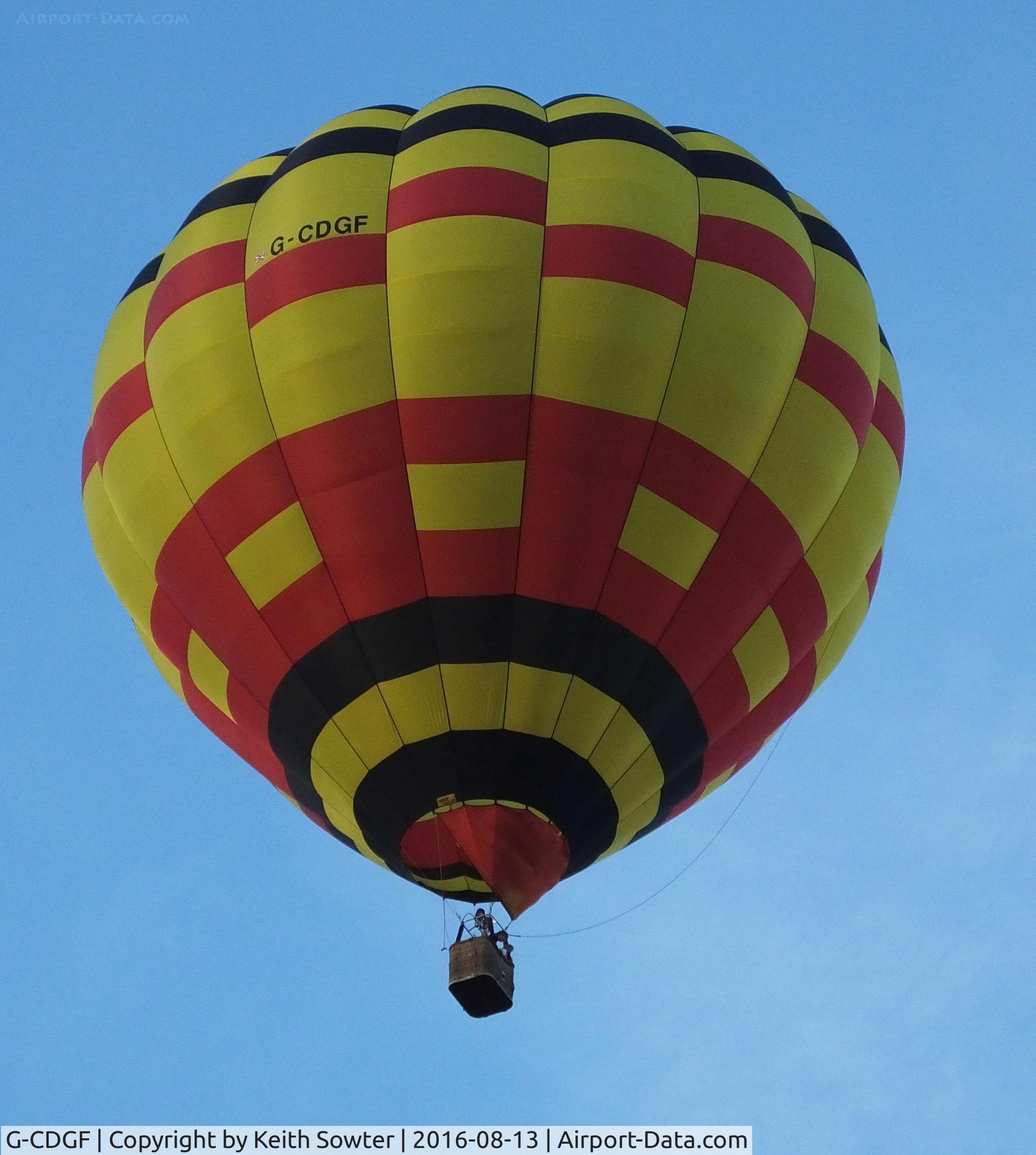 G-CDGF, 2005 UltraMagic S-105 C/N 105/127, BRISTOL BALLOON FIESTA