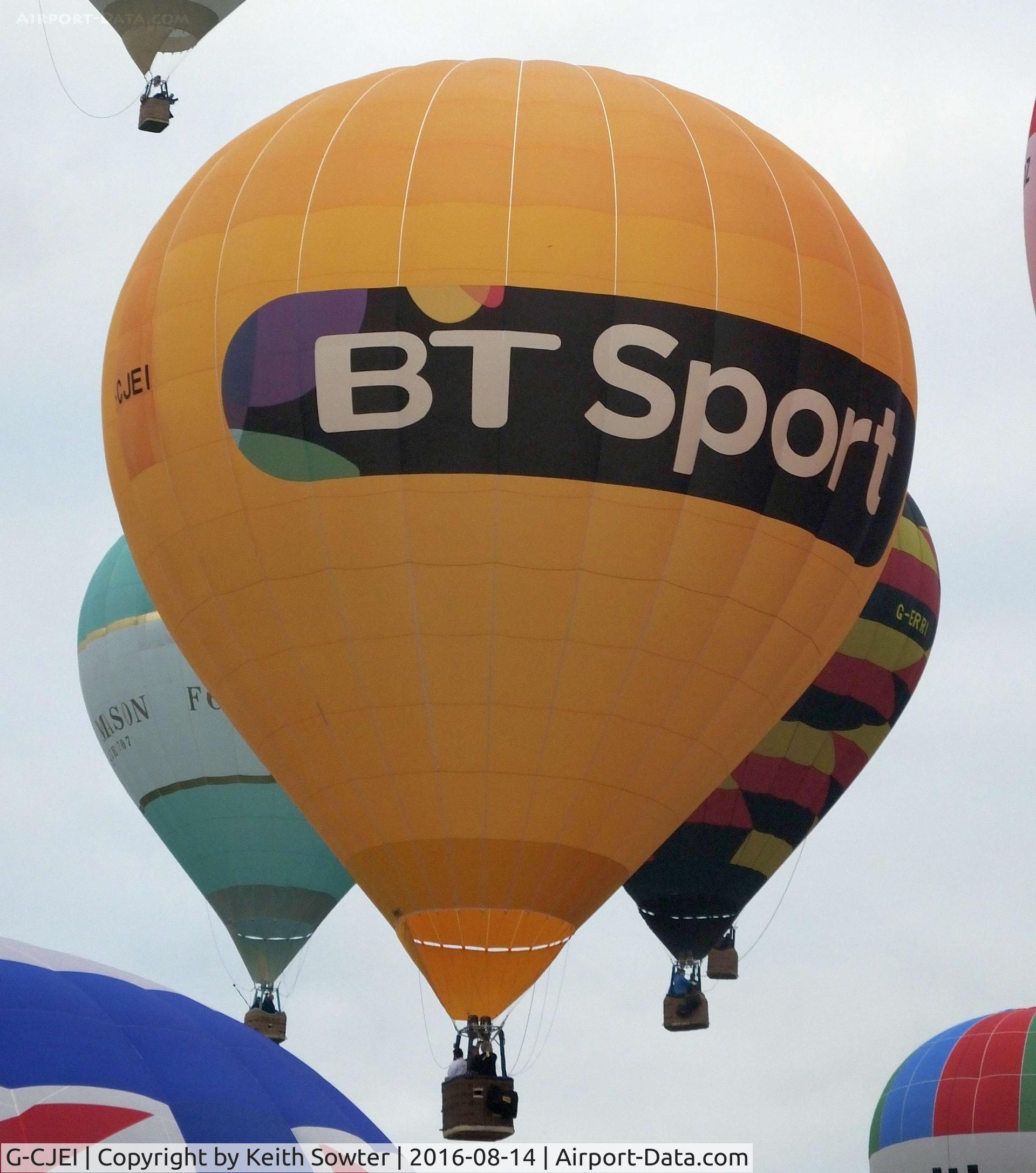 G-CJEI, 2016 UltraMagic M-77 C/N 77/398, BRISTOL BALLOON FIESTA