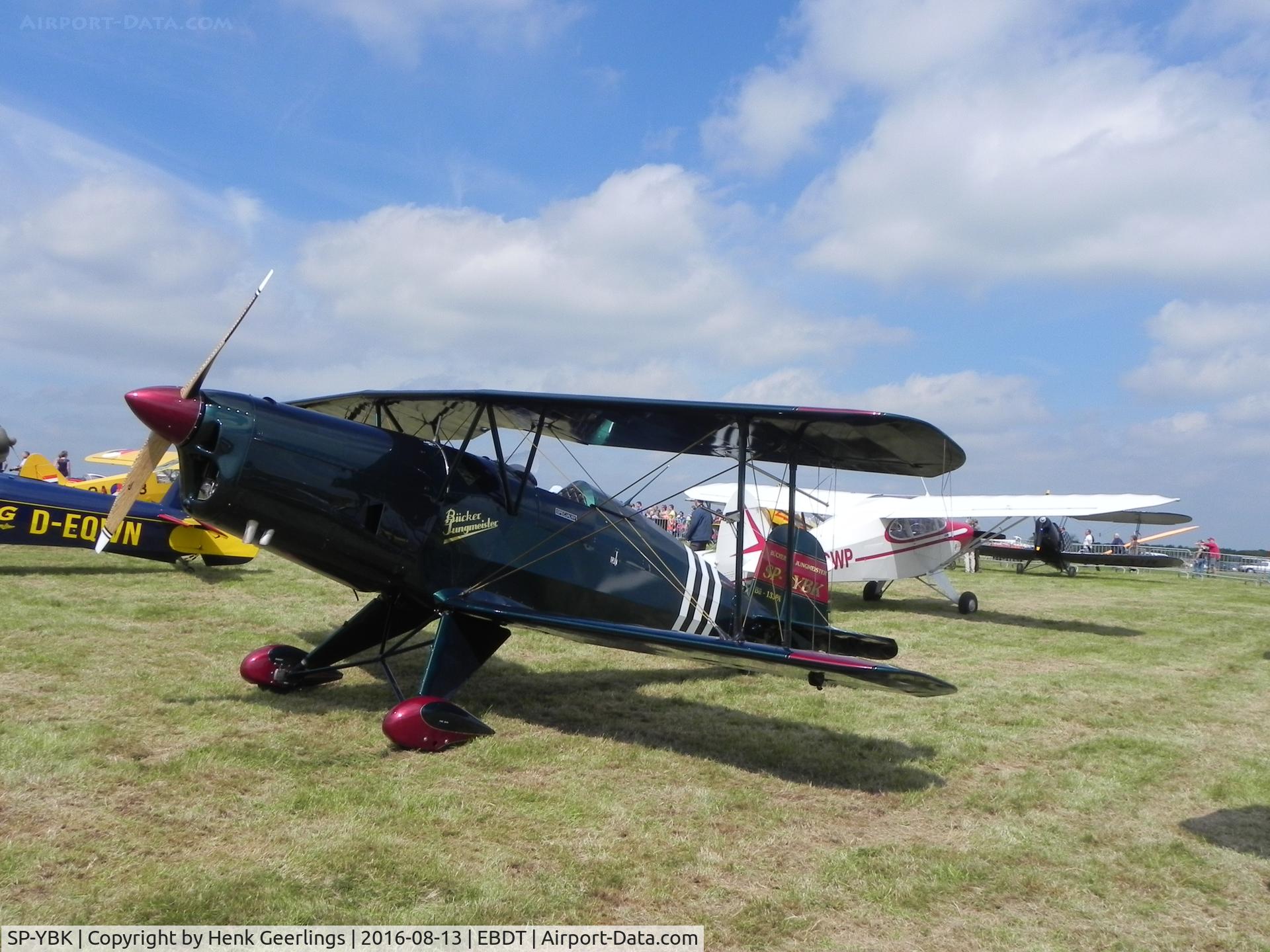 SP-YBK, Bucker Bu-133PA Jungmeister C/N T-131.201, Schaffen Diest . Oldtimer show