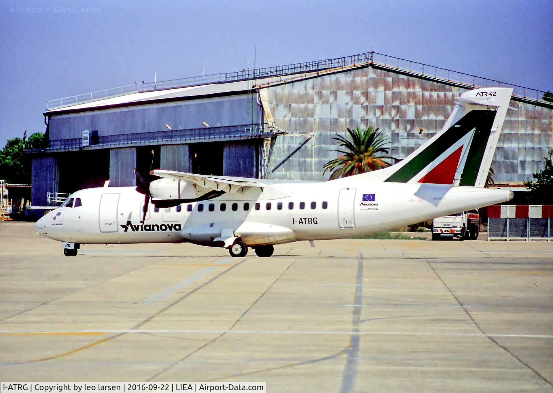 I-ATRG, 1987 ATR 42-312 C/N 042, AHO Alghero 22.9.93