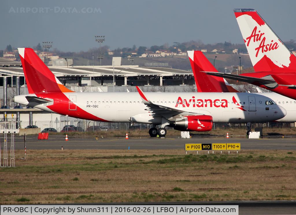PR-OBC, 2015 Airbus A320-214 C/N 6896, Stored in full brazilian registration but ntu any weeks after...