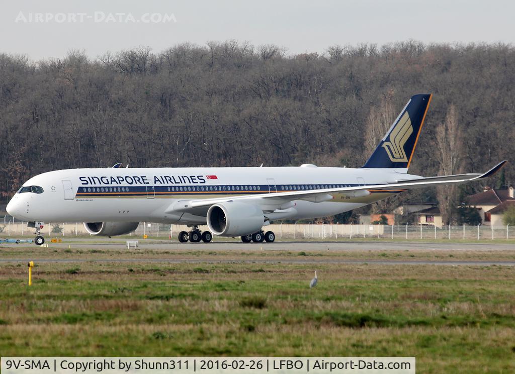 9V-SMA, 2016 Airbus A350-941 C/N 026, Ready for delivery...